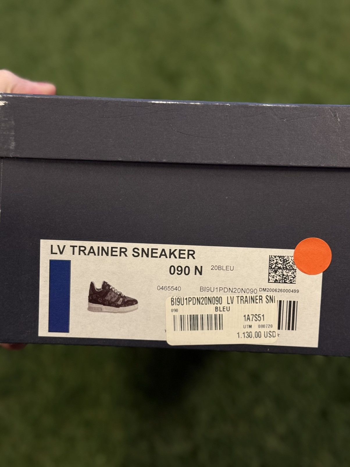 Louis Vuitton Louis Vuitton Denim Trainer 2020 Size 9UK/10US New Size US 10 / EU 43 - 12 Thumbnail