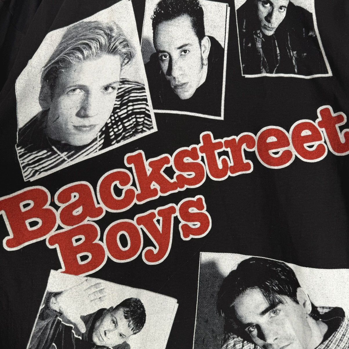 Band Tees Vintage 90s Backstreet Boys Large Print Euro LS Shirt Size US XL / EU 56 / 4 - 5 Thumbnail