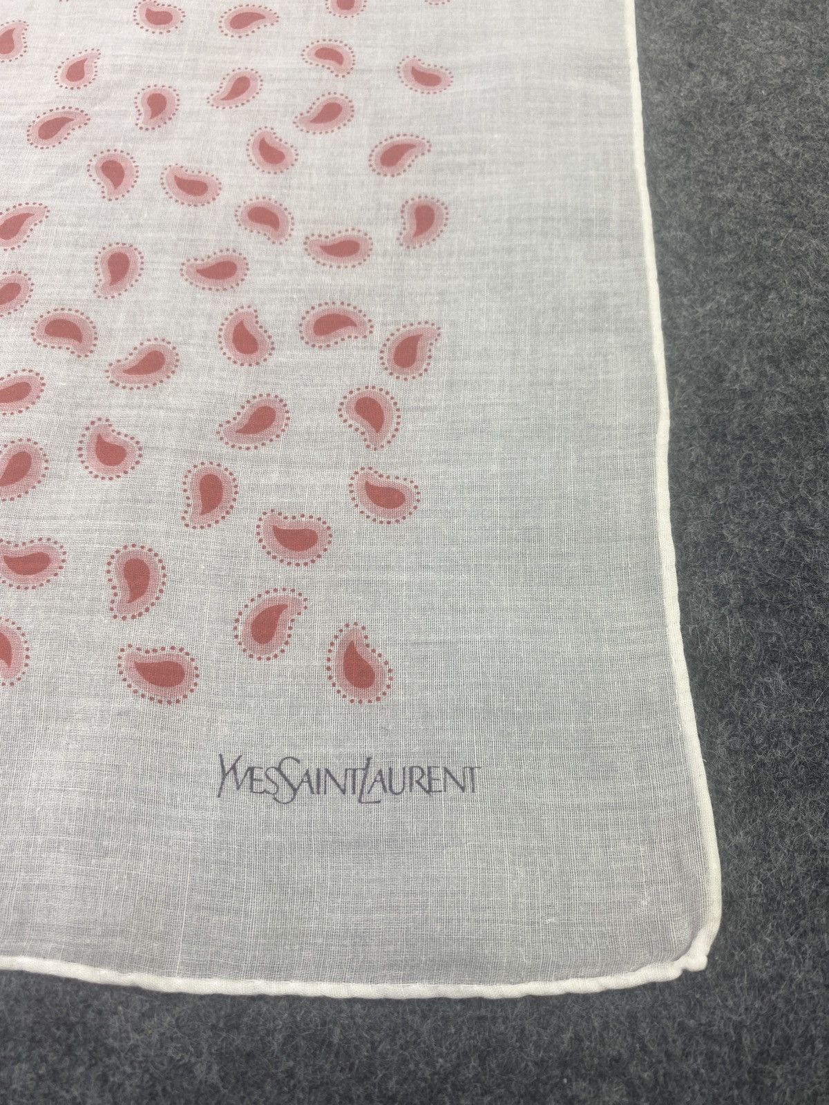 Vintage × Yves Saint Laurent Yves Saint Laurent Handkerchief / Bandana / Neckerchief-B083 Size ONE SIZE - 5 Thumbnail