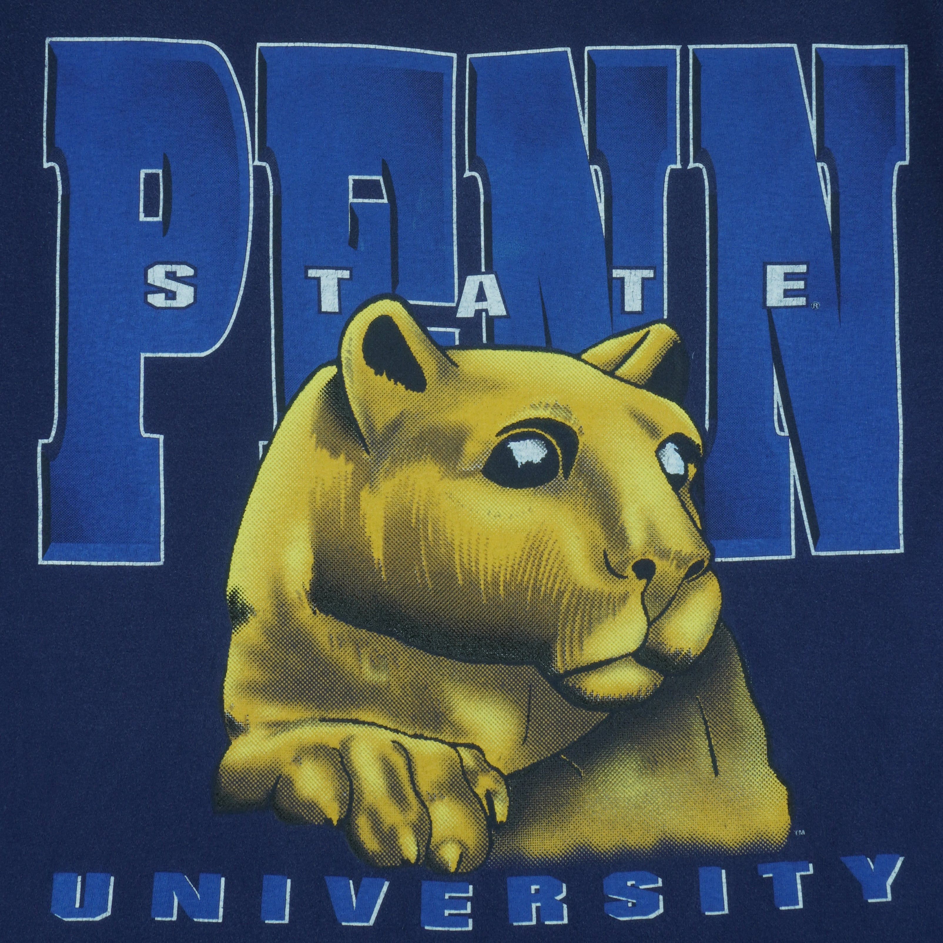 NCAA (TNT) - The Penn State Nittany Lions T-Shirt 1990s Size US L / EU 52-54 / 3 - 3 Thumbnail