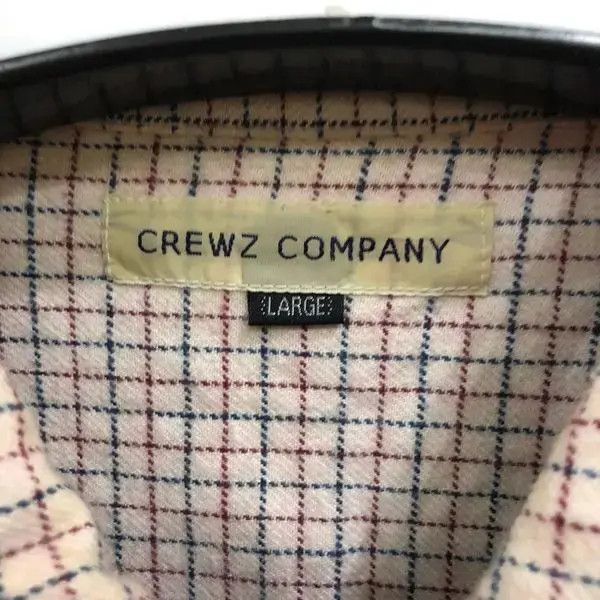 Flannel × Vintage Vintage Crewz Company plaid Tartan Flannel Shirt 👕 Size US L / EU 52-54 / 3 - 3 Thumbnail