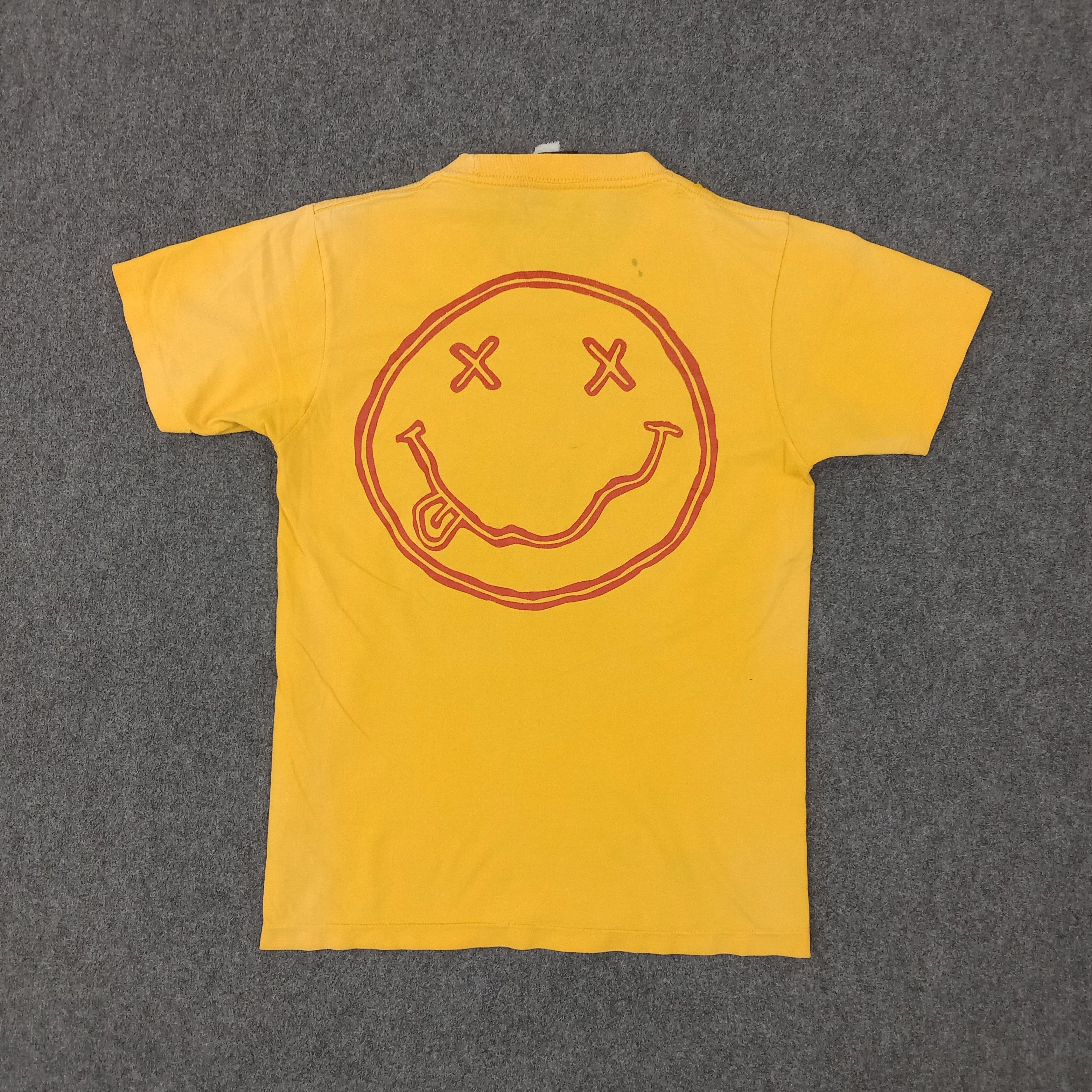 Nirvana × Vintage Nirvana American Rock Band Tshirt Size US S / EU 44-46 / 1 - 4 Thumbnail