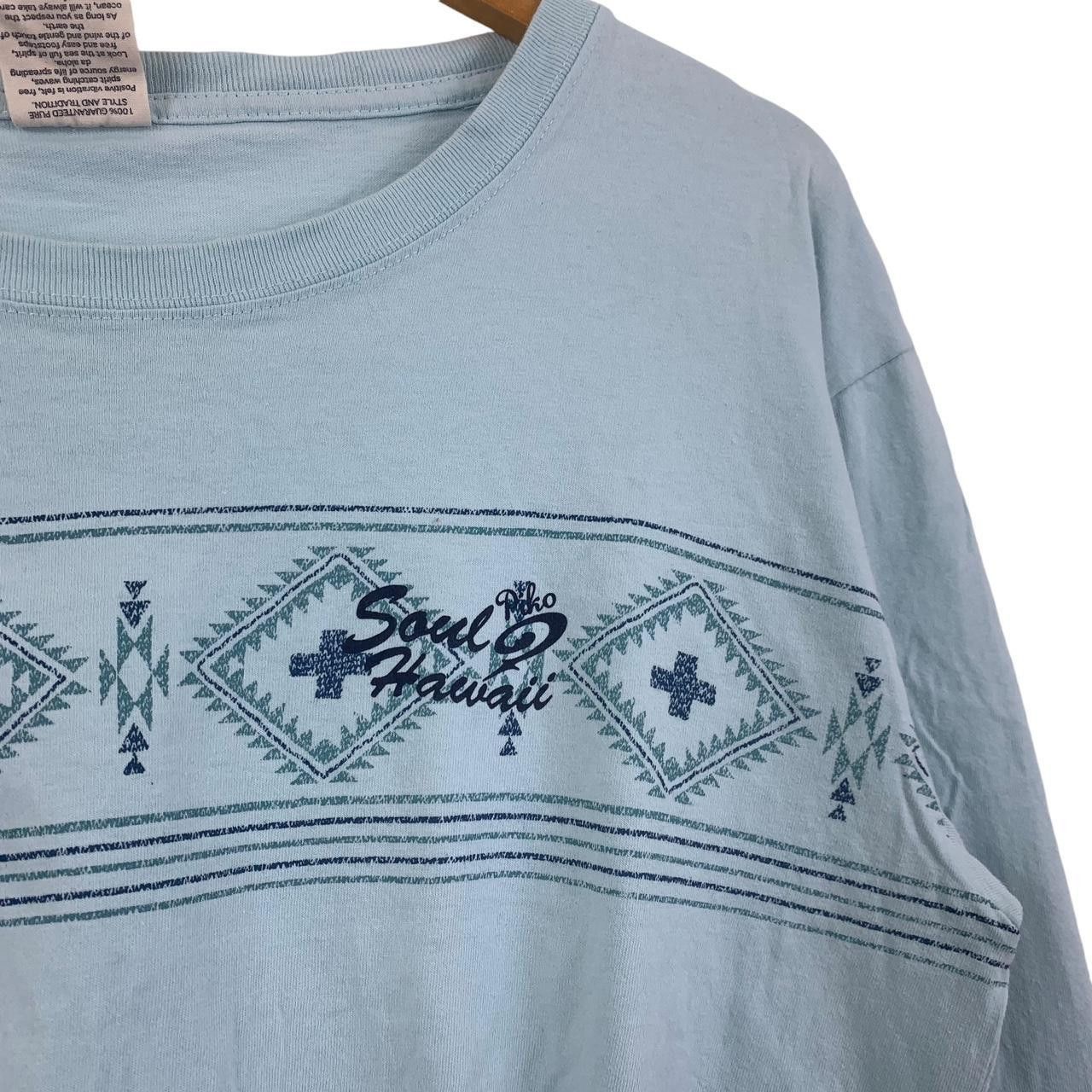 Vintage Vintage PIKO HAWAII AZTEC Logo Navajo Surf Tee Shirt Top Size XL / US 12-14 / IT 48-50 - 8 Thumbnail