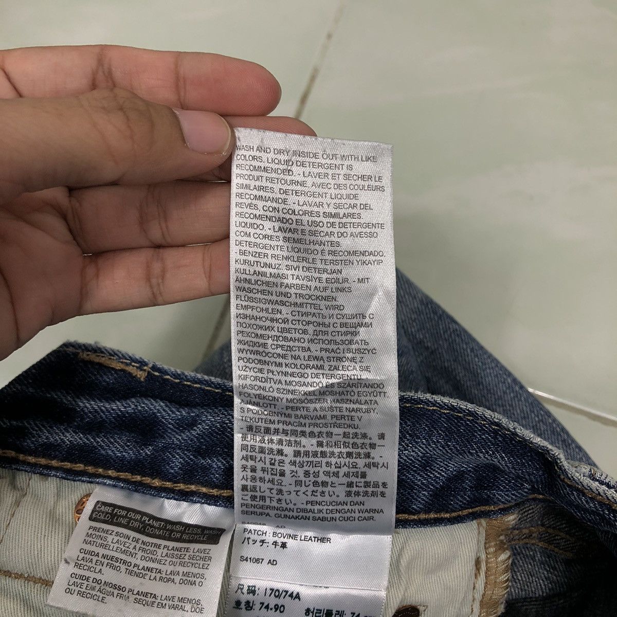 Levi's 🔥90’s Vintage Levi’s Denim Jeans USA Size US 30 / EU 46 - 17 Thumbnail