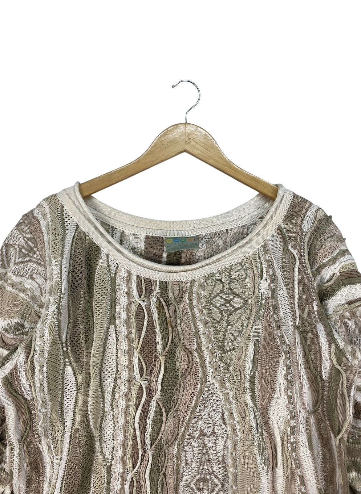 Coogi Vintage 90s Coogi 3D Knit Size M / US 6-8 / IT 42-44 - 3 Thumbnail