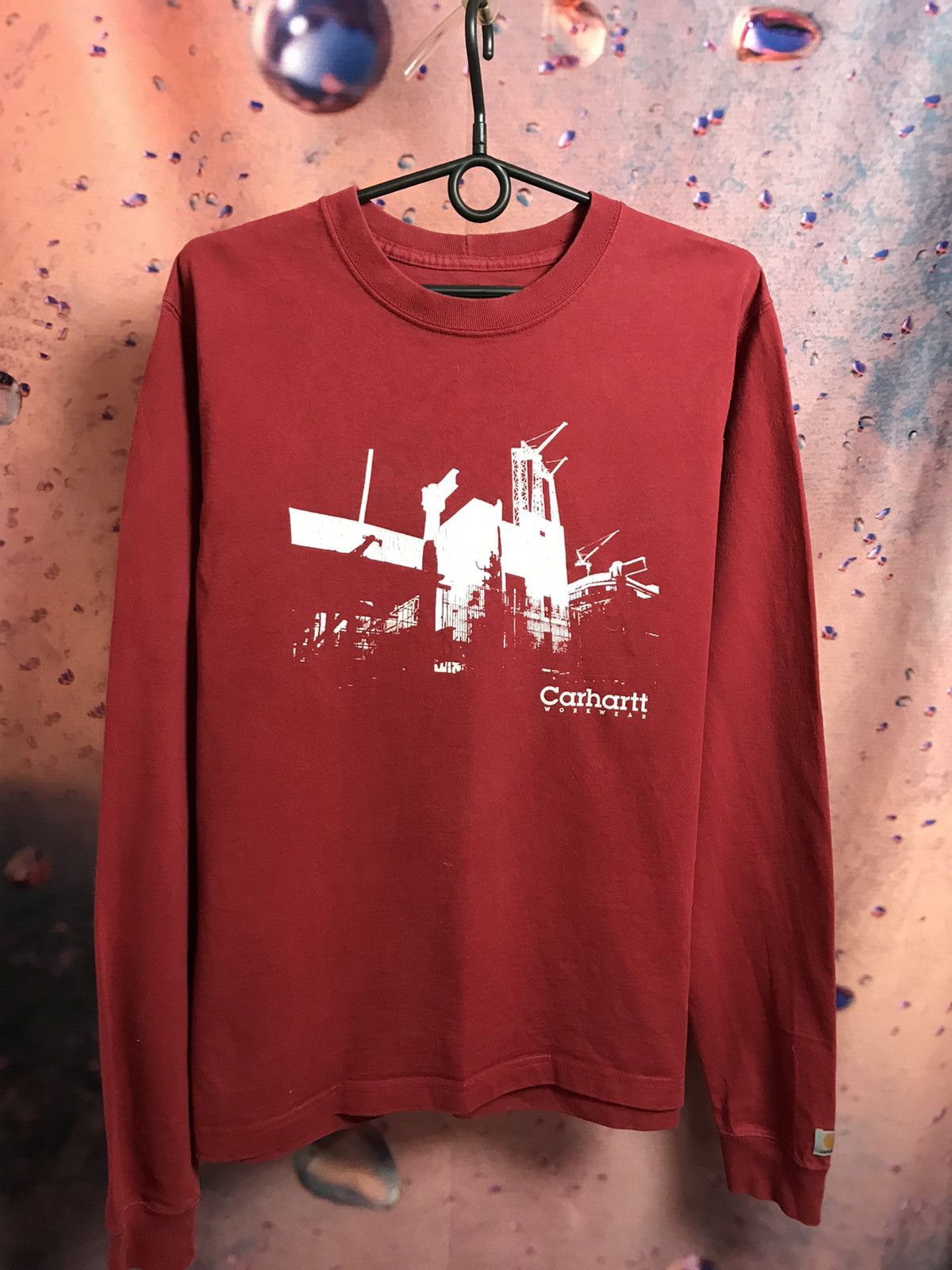 Carhartt Vintage Carhartt workwear streetwear tee Size US M / EU 48-50 / 2 - 2 Thumbnail