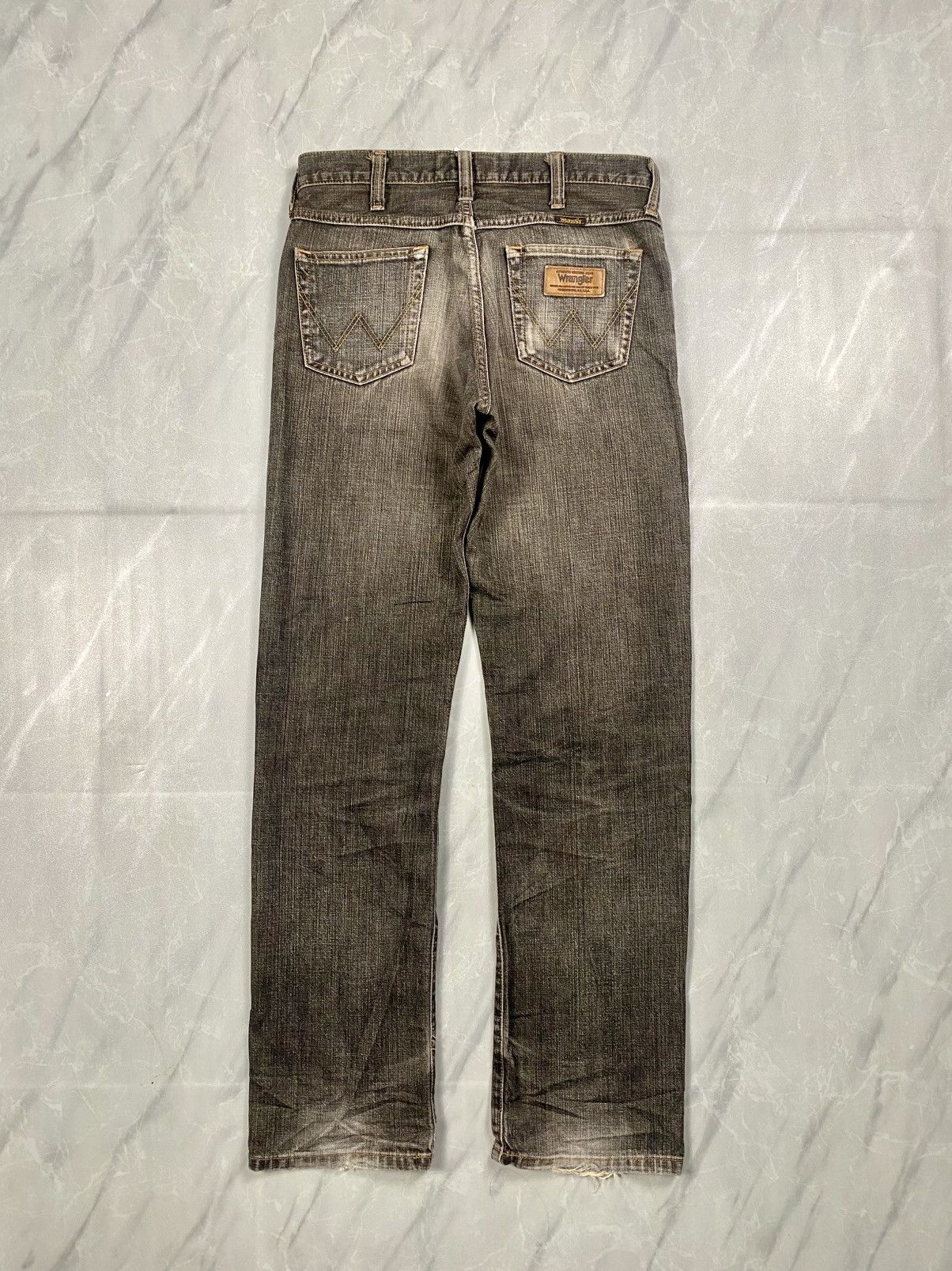 Wrangler Vintage Wrangler Washed Black Denim Size US 30 / EU 46 - 2 Thumbnail