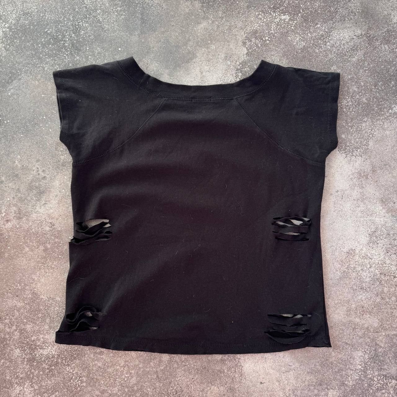 If Six Was Nine × Japanese Brand × Vintage Y2K Spiral Vintage Gothic Distressed T-Shirt Size XL / US 12-14 / IT 48-50 - 8 Thumbnail