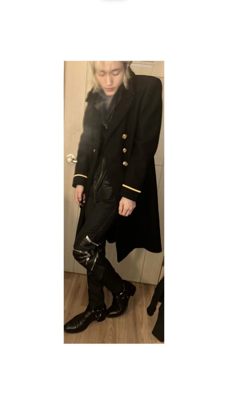 Hedi Slimane F/W2016 Saint Laurent RUNWAY by Hedi Slimane Officer Coat Size US M / EU 48-50 / 2 - 1 Thumbnail