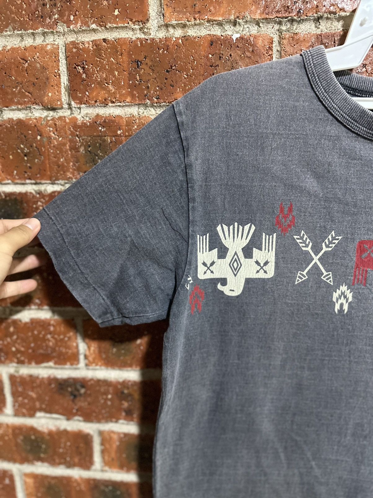 Japanese Brand Vintage Gunz Motorcycle Race Faded Tee Size US M / EU 48-50 / 2 - 9 Thumbnail
