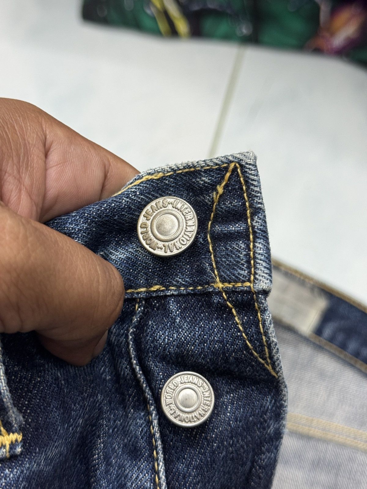 Vintage 🔥🔥🔥ARCHIVE VTG JAPAN SELVEDGE DENIM Size US 29 - 17 Thumbnail