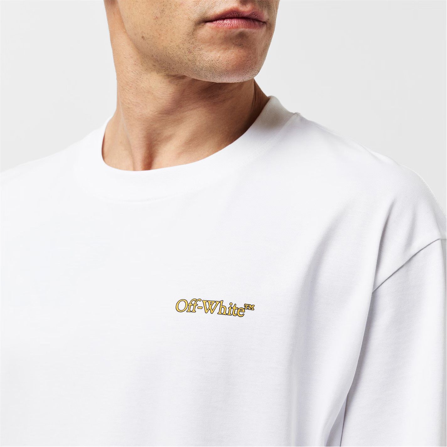 Off-White o1g2r1mq0226 Arrow Skate T-Shirt In White Size US S / EU 44-46 / 1 - 5 Thumbnail