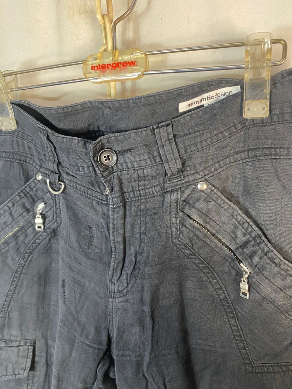 Japanese Brand × semanticdesign Semantic design multipocket cargo 3q pants Size US 31 - 4 Thumbnail