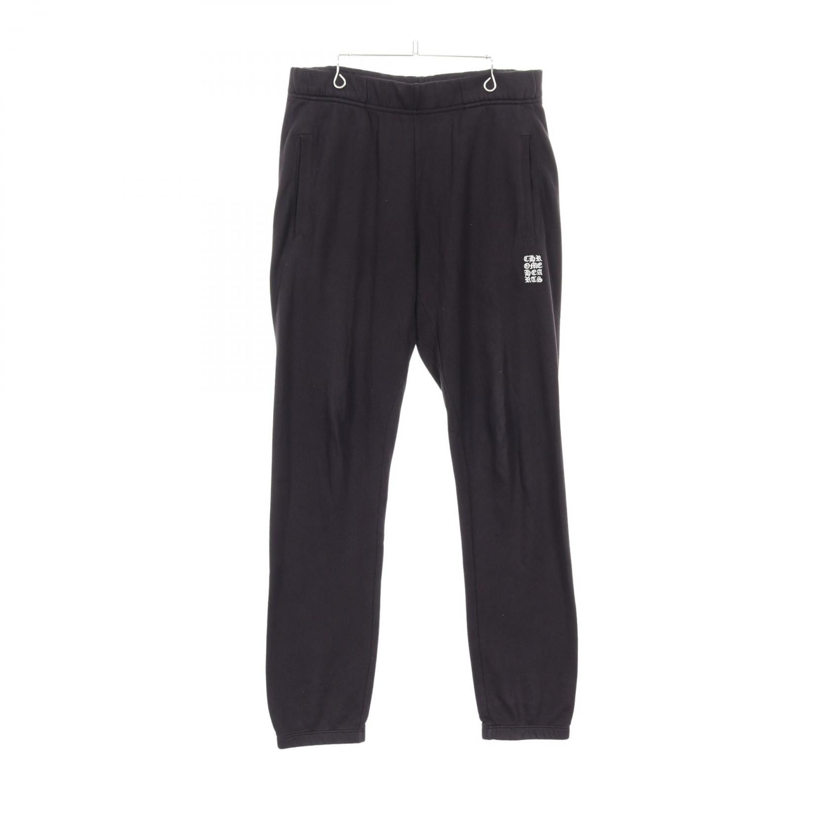 Chrome Hearts Chrome Hearts Chrome Hearts CH Cross Embroidered Cotton Pants Textile Pants DUTY FREE for USA Size ONE SIZE - 1 Thumbnail