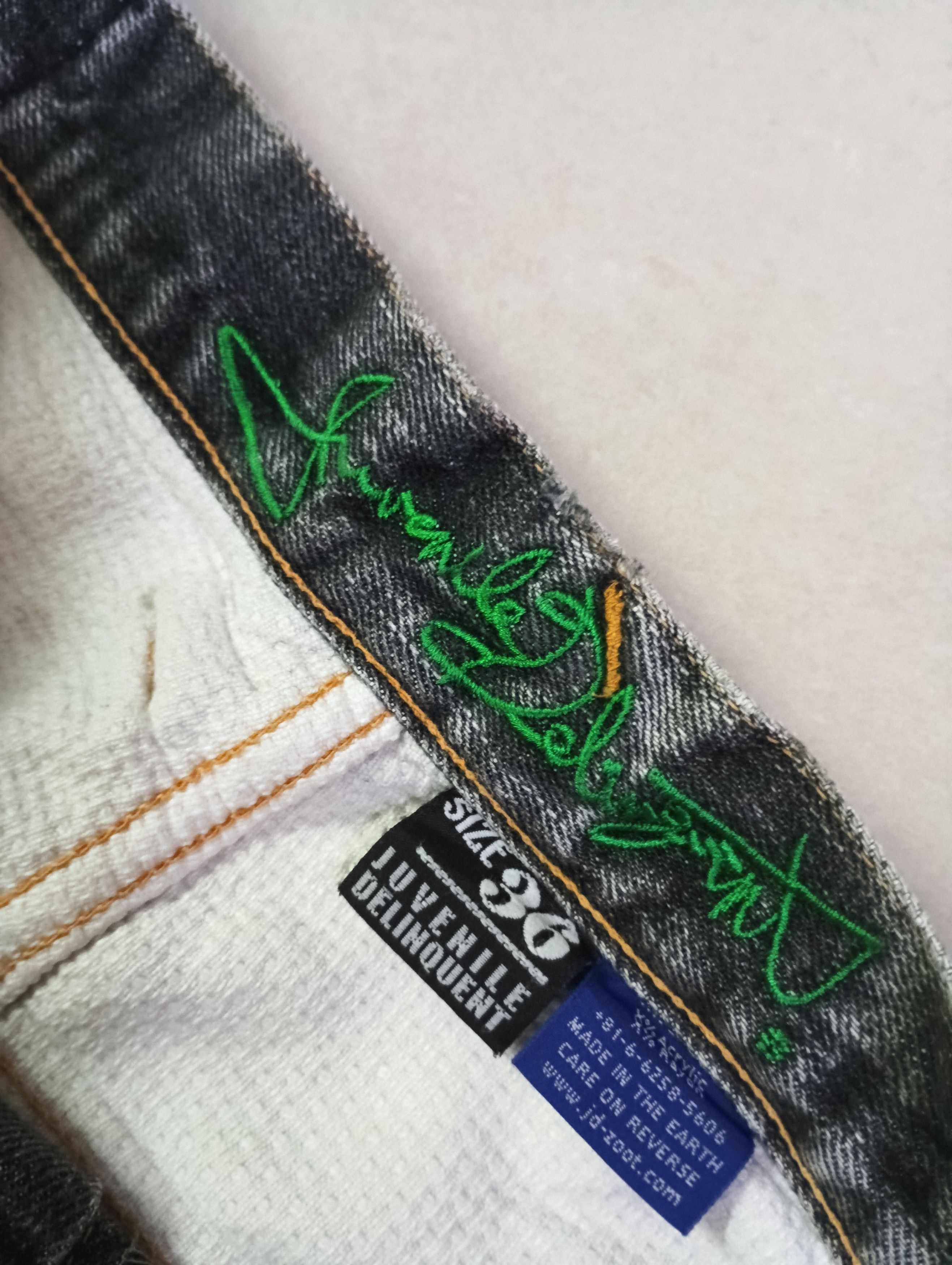 Designer × Japanese Brand Juvenile delinquent Japanese jeans Size US 35 - 7 Thumbnail