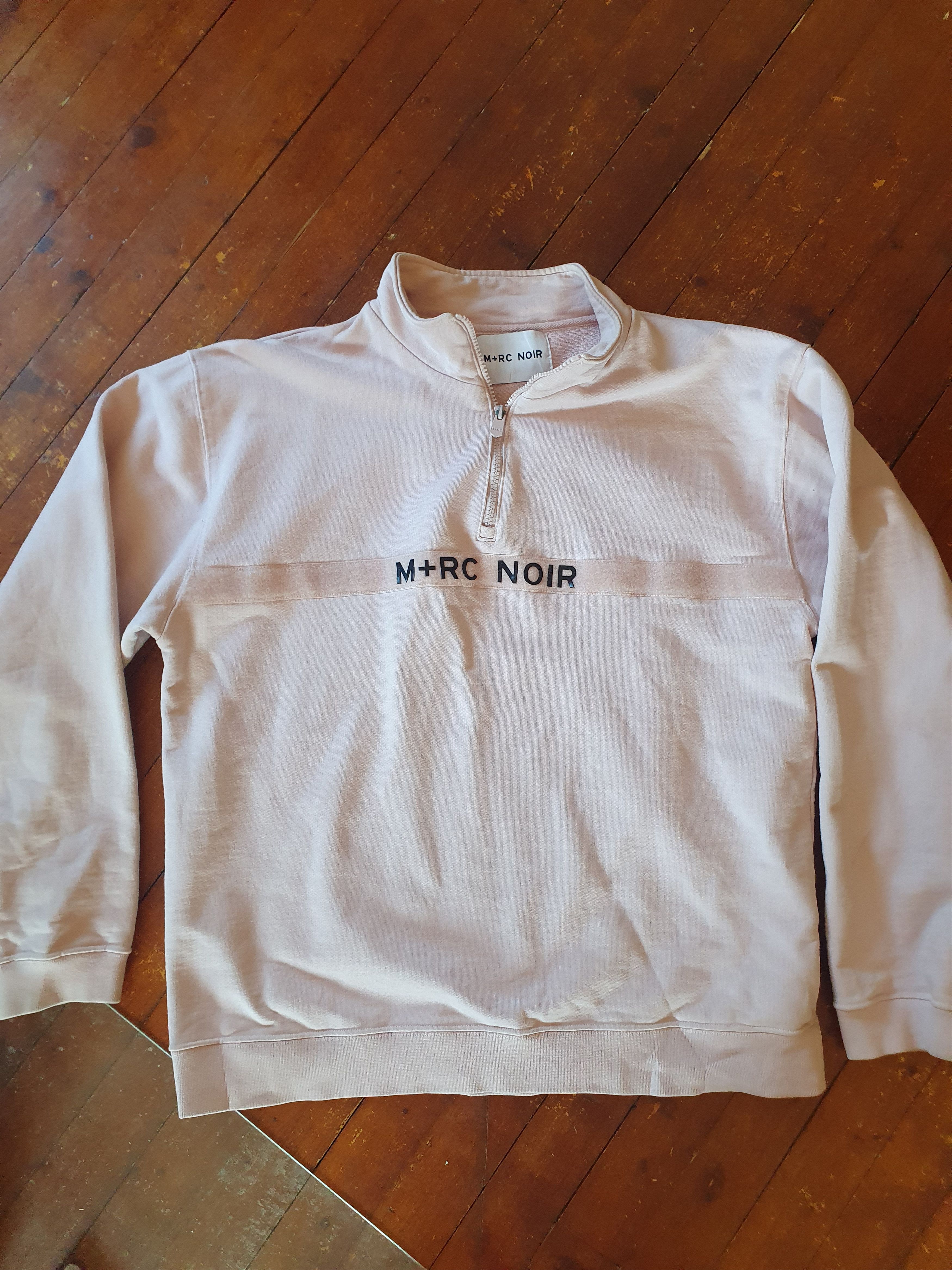 M+Rc Noir M+RC Noir 1/4 Zip Sweatshirt sz L/M Size US L / EU 52-54 / 3 - 6 Thumbnail