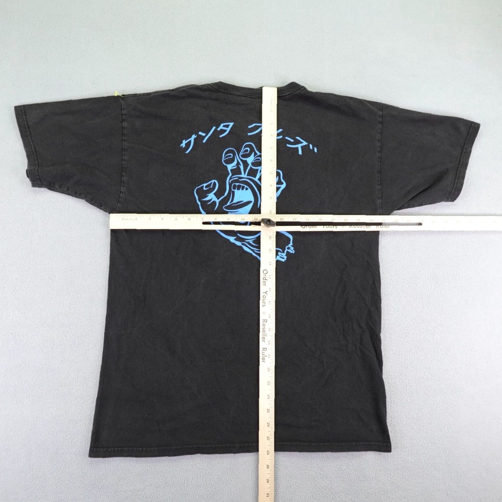 Vintage VINTAGE Santa Cruz Shirt Mens Medium Blue Graphic Print Crew Neck T-Shirt Beach Outdoor 90s Mens M Blue Santa Cruz Logo Regular Fit Size US M / EU 48-50 / 2 - 6 Thumbnail