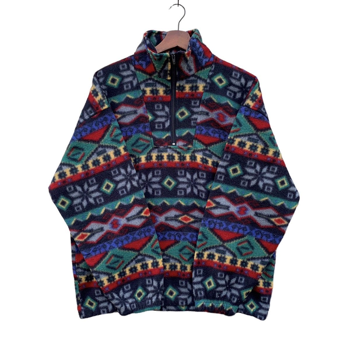 Other Abstract Fleece Jacket Size US L / EU 52-54 / 3 - 1 Thumbnail