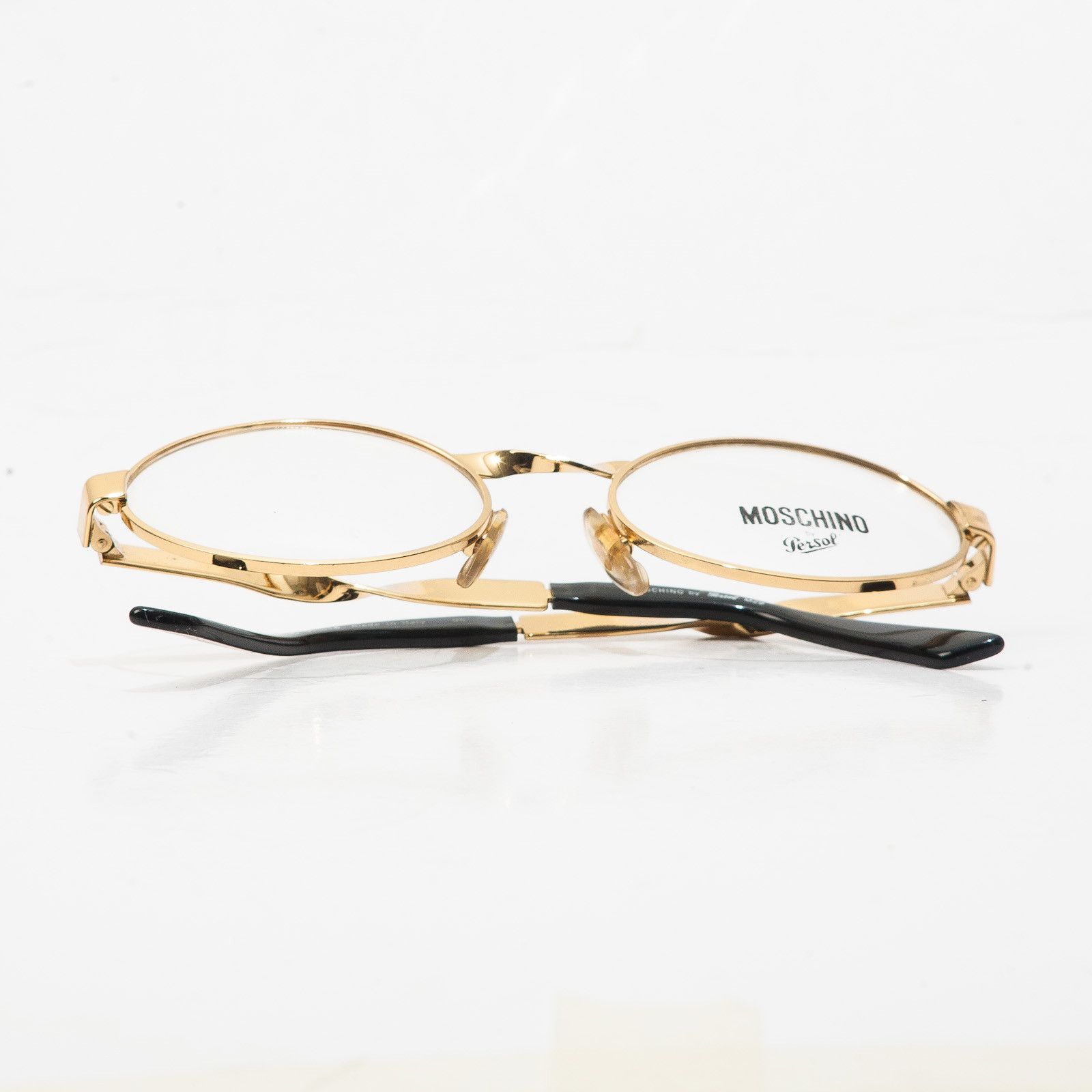 Persol PERSOL x MOSCHINO M29 Glasses Golden Frame Twisted Arms NOS Size ONE SIZE - 6 Thumbnail