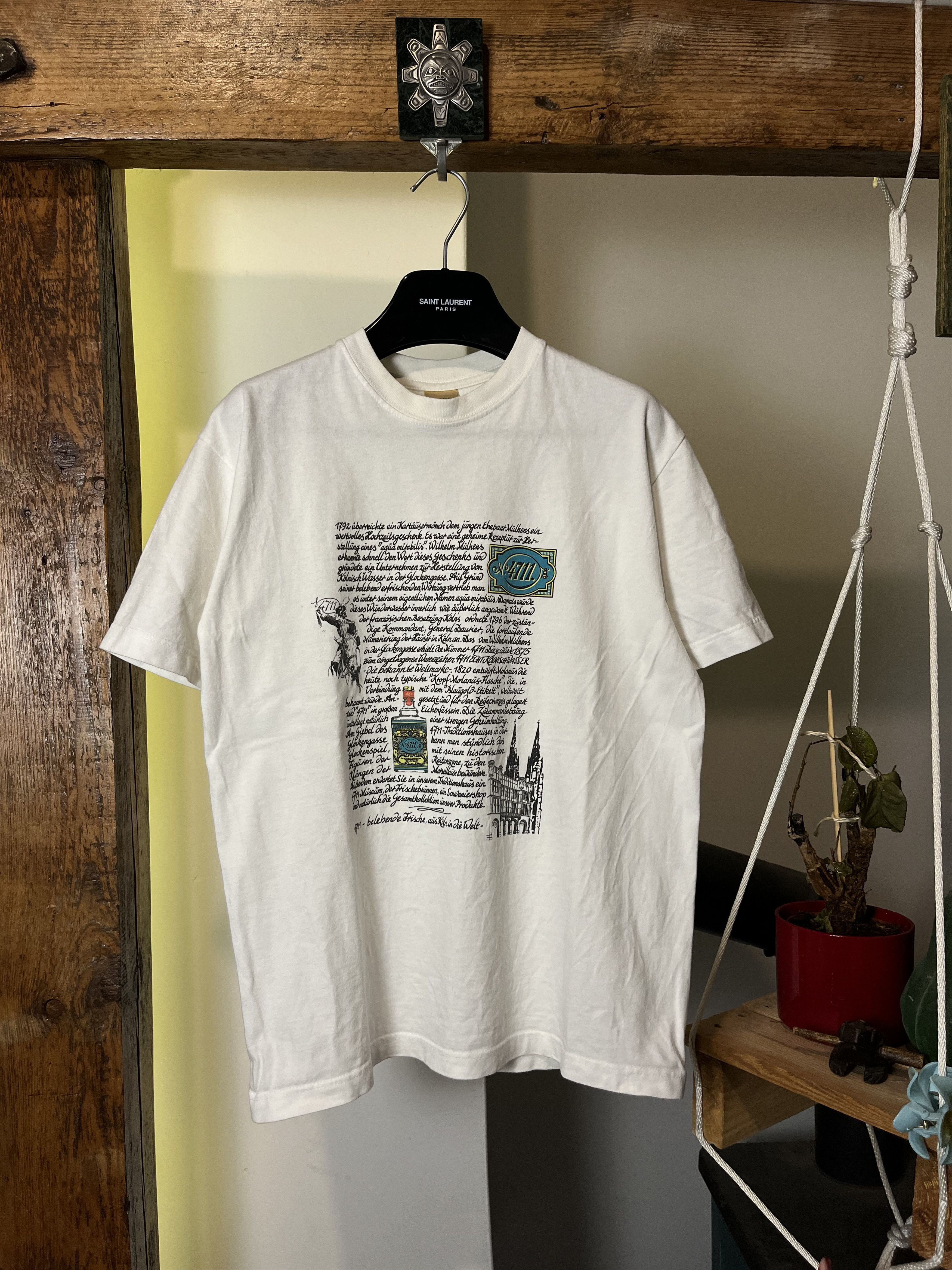 Jerzees × Vintage Vintage 90s y2k Jerzees 4711 Acqua Colonia Perfume Size US S / EU 44-46 / 1 - 1 Thumbnail