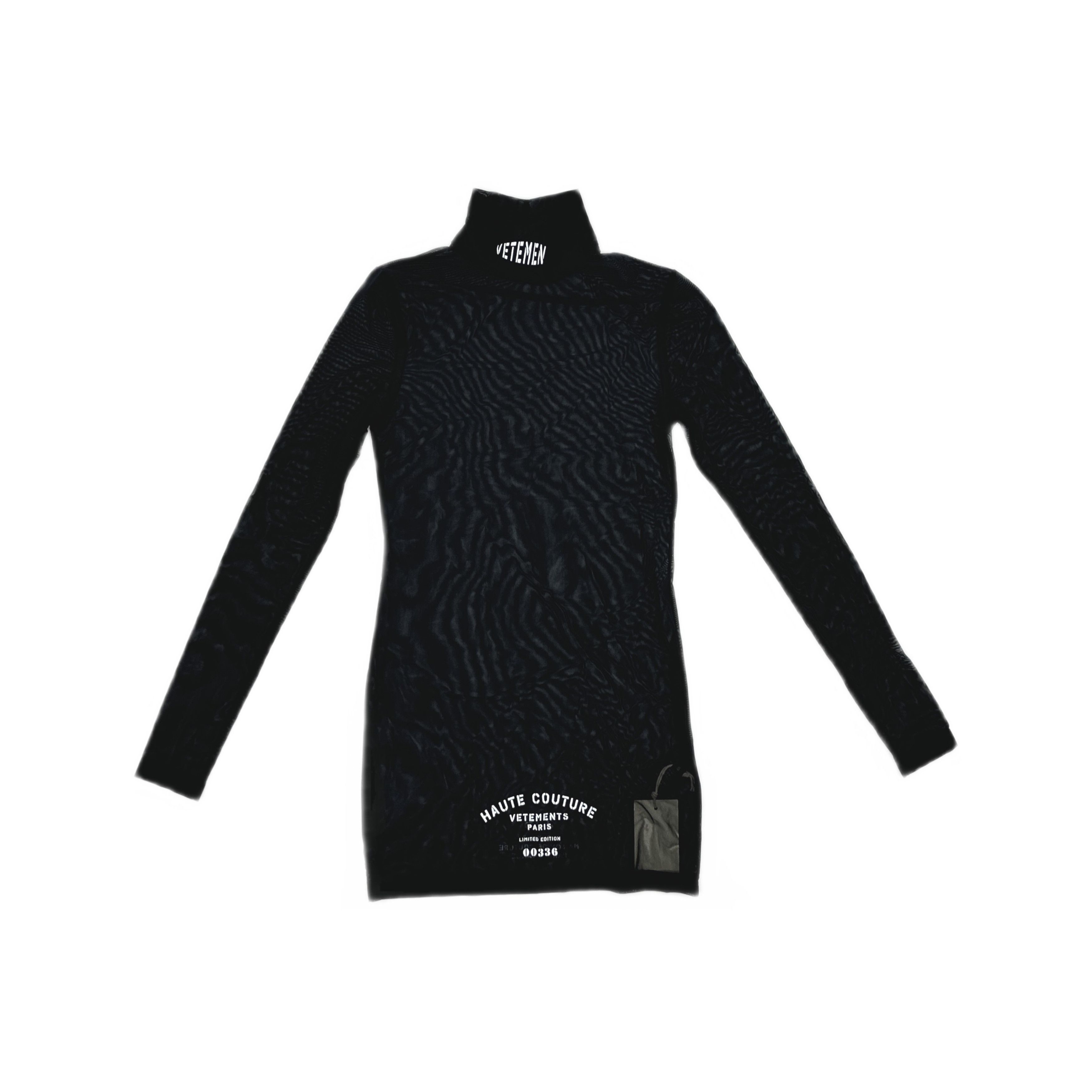 Vetements Vetements Sheer Mesh Turtleneck Top Size S Size S / US 4 / IT 40 - 1 Thumbnail
