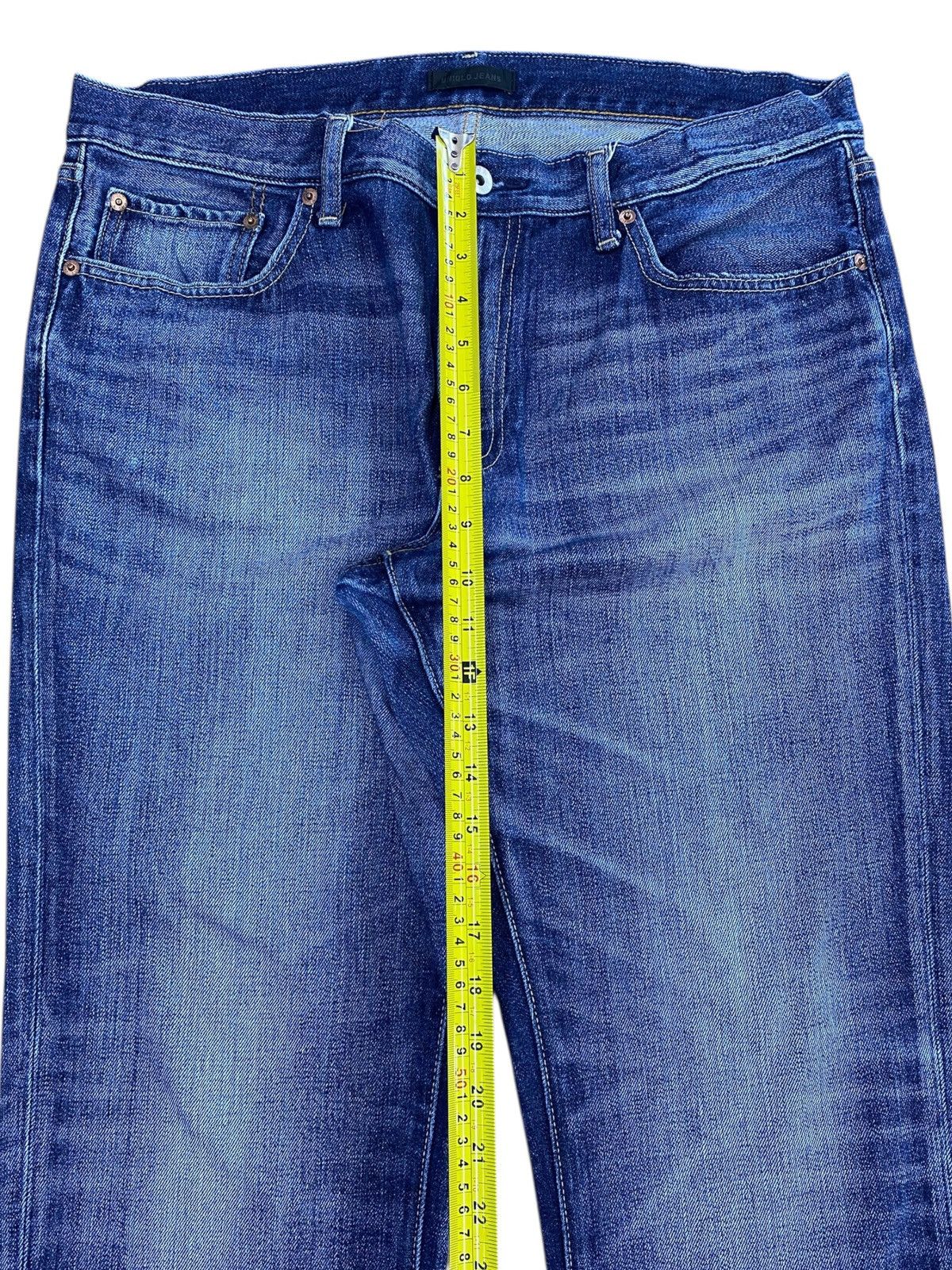 Uniqlo Uniqlo Whiskers Faded Wash Style Loose Jeans Size US 36 / EU 52 - 6 Thumbnail