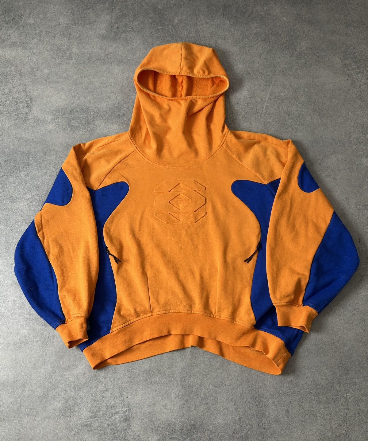 MCQ Corgrow by MCQ oversized hoodies orange/blue mens Size US L / EU 52-54 / 3 - 1 Thumbnail