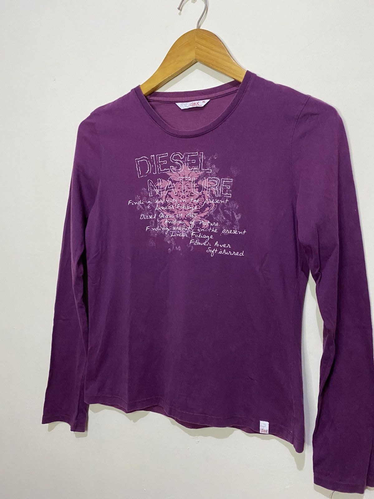 If Six Was Nine Vintage Y2K Loong Sleve Diesel Size XL / US 12-14 / IT 48-50 - 3 Thumbnail