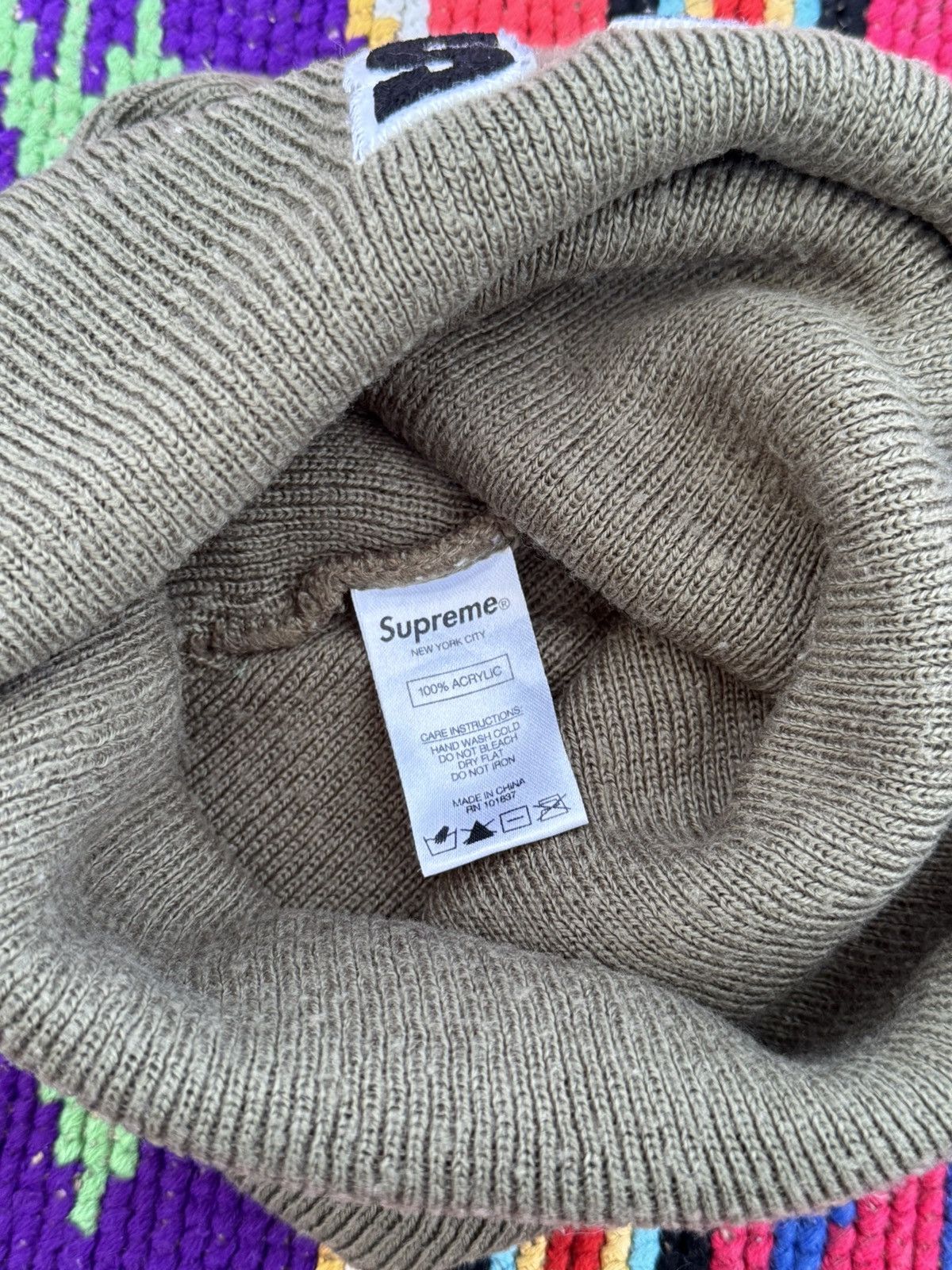 Supreme Supreme SS19 Felt Logo Beanie Size ONE SIZE - 7 Thumbnail
