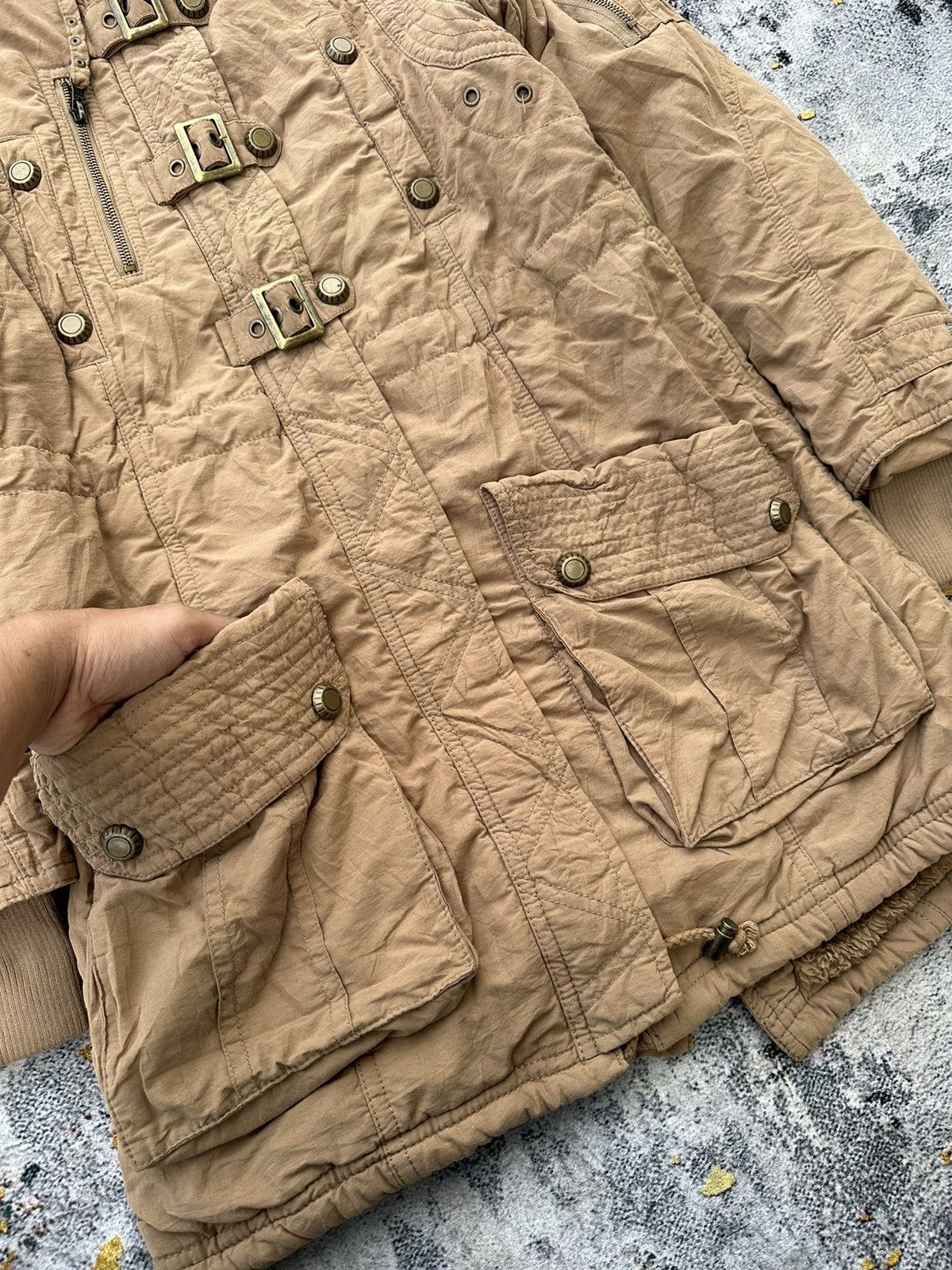 Beauty Beast FAUX FUR Jacket Playboi Carti Style Archive Ozoc WINTER Size US M / EU 48-50 / 2 - 6 Thumbnail