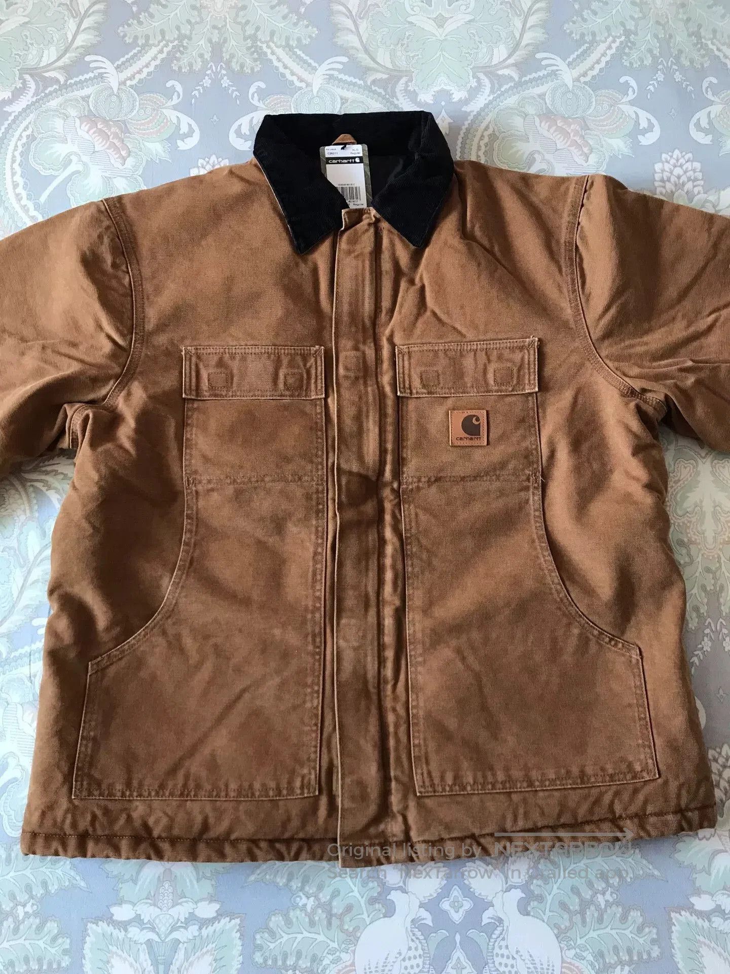 Carhartt Carhartt C26 Classic Brown XL Canvas Jacket. Size US XL / EU 56 / 4 - 4 Thumbnail