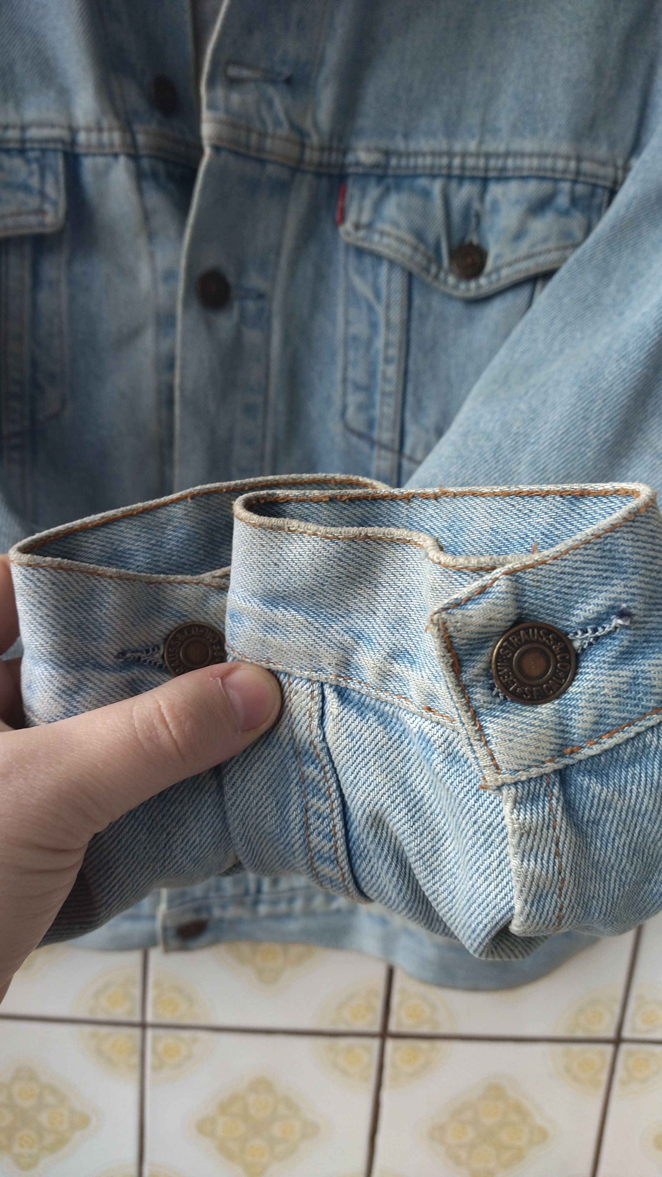 Levi's × Levi's Vintage Clothing Levi's vintage denim jacket Great Britain Size US L / EU 52-54 / 3 - 3 Thumbnail