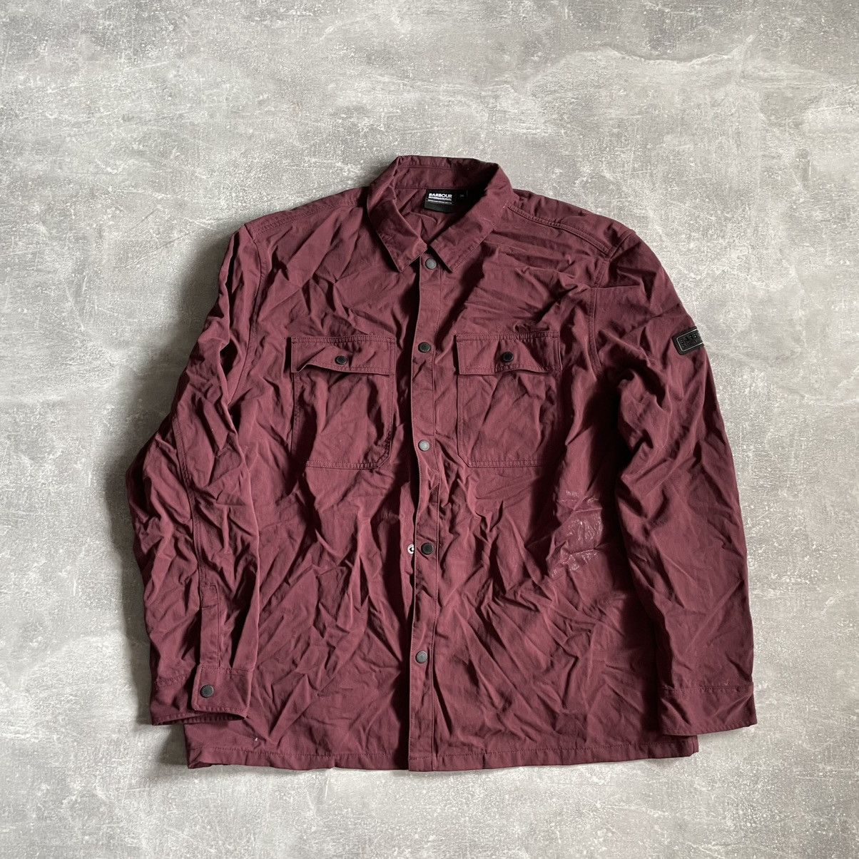 Band Tees × Barbour Barbour International jacket bomber nylon old money moto lux Size US XXL / EU 58 / 5 - 1 Thumbnail