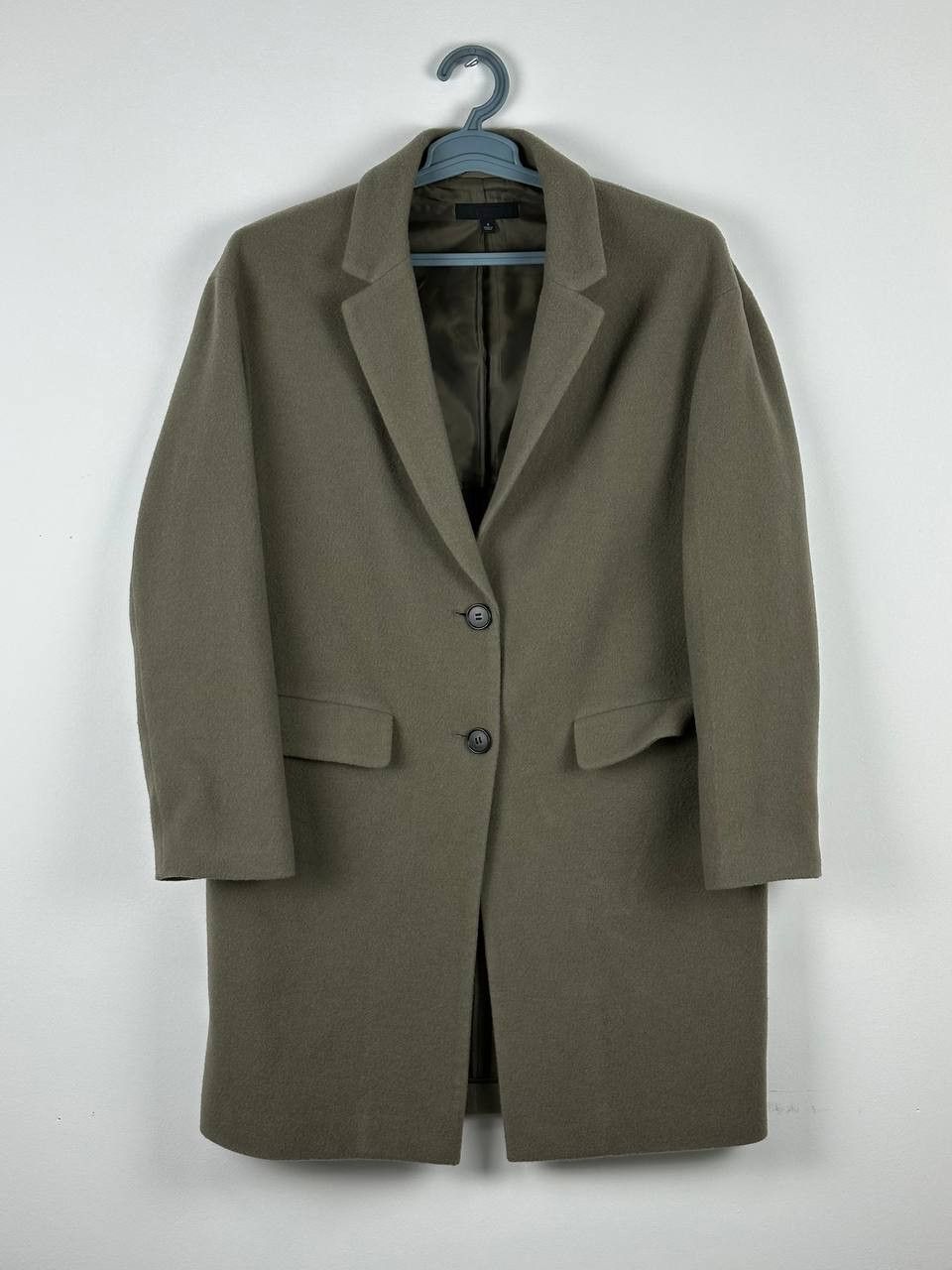 Uniqlo Uniqlo Olive Casual Wool Mans Coat Oversized Size US S / EU 44-46 / 1 - 1 Thumbnail