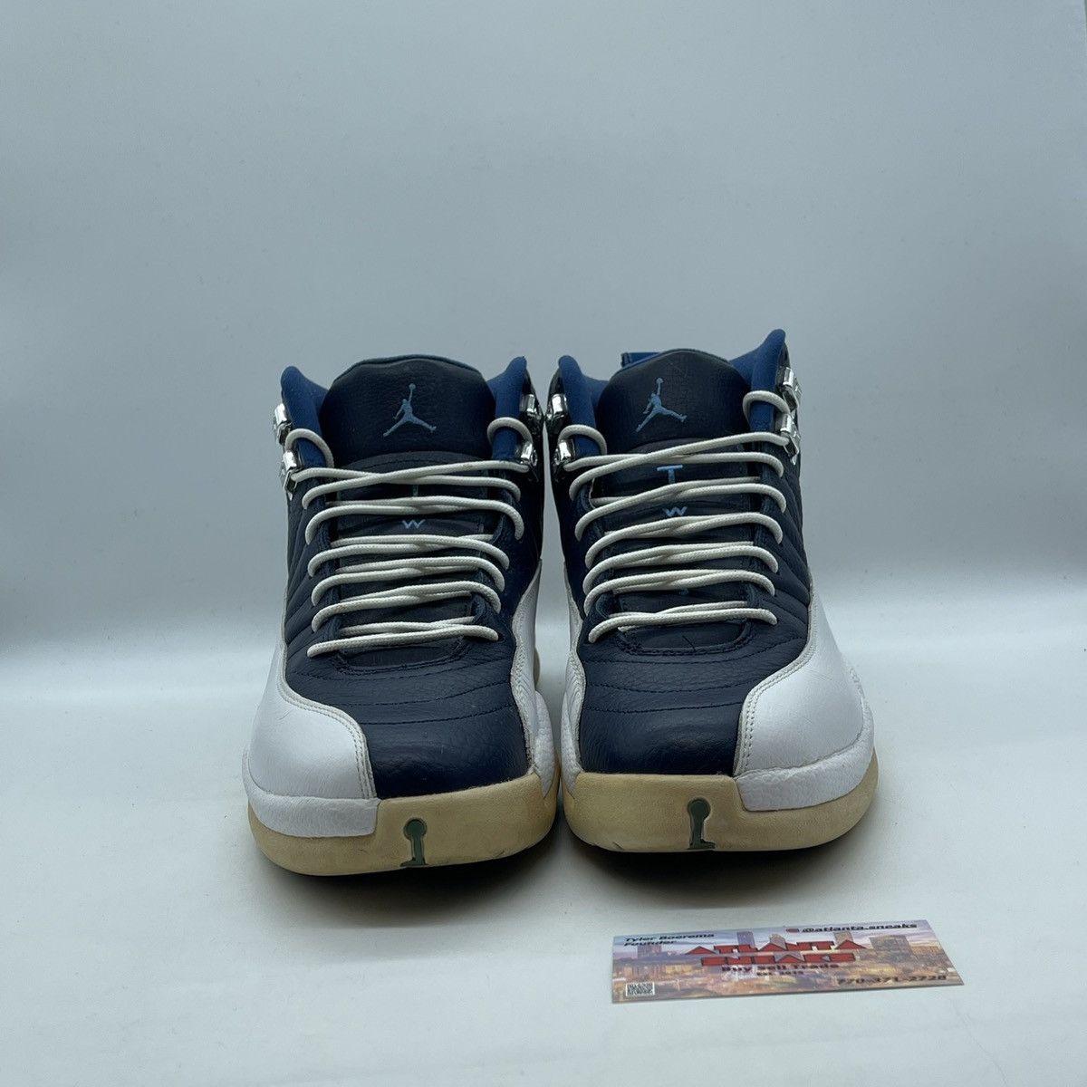 Jordan Brand Air Jordan 12 Obsidian Size US 10 / EU 43 - 2 Thumbnail