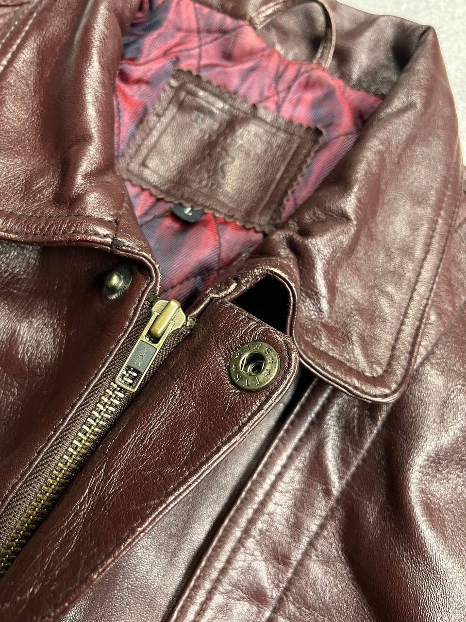 Genuine Leather Vintage 90s Burton Leather Y2K Jacket Archive Rare Size US L / EU 52-54 / 3 - 6 Thumbnail
