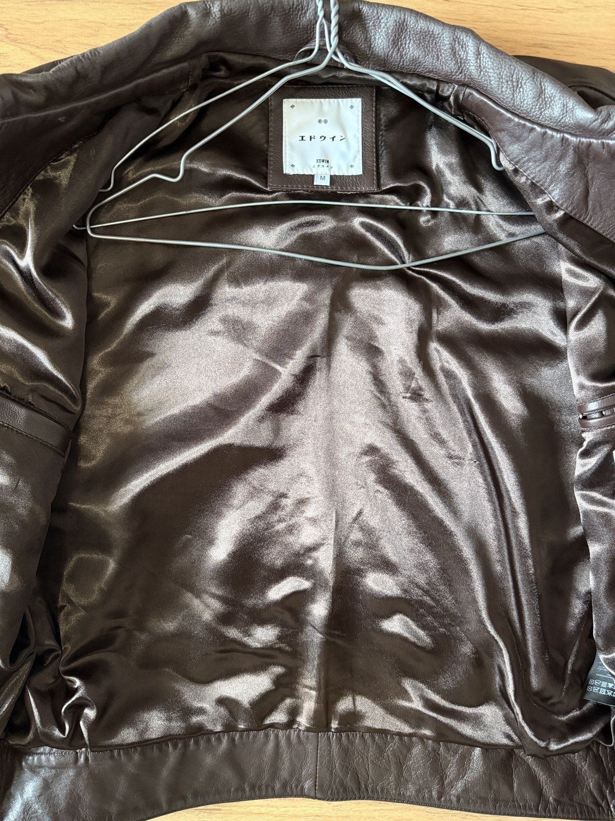 Edwin Edwin Dogma Leather Jacket Size US M / EU 48-50 / 2 - 4 Thumbnail