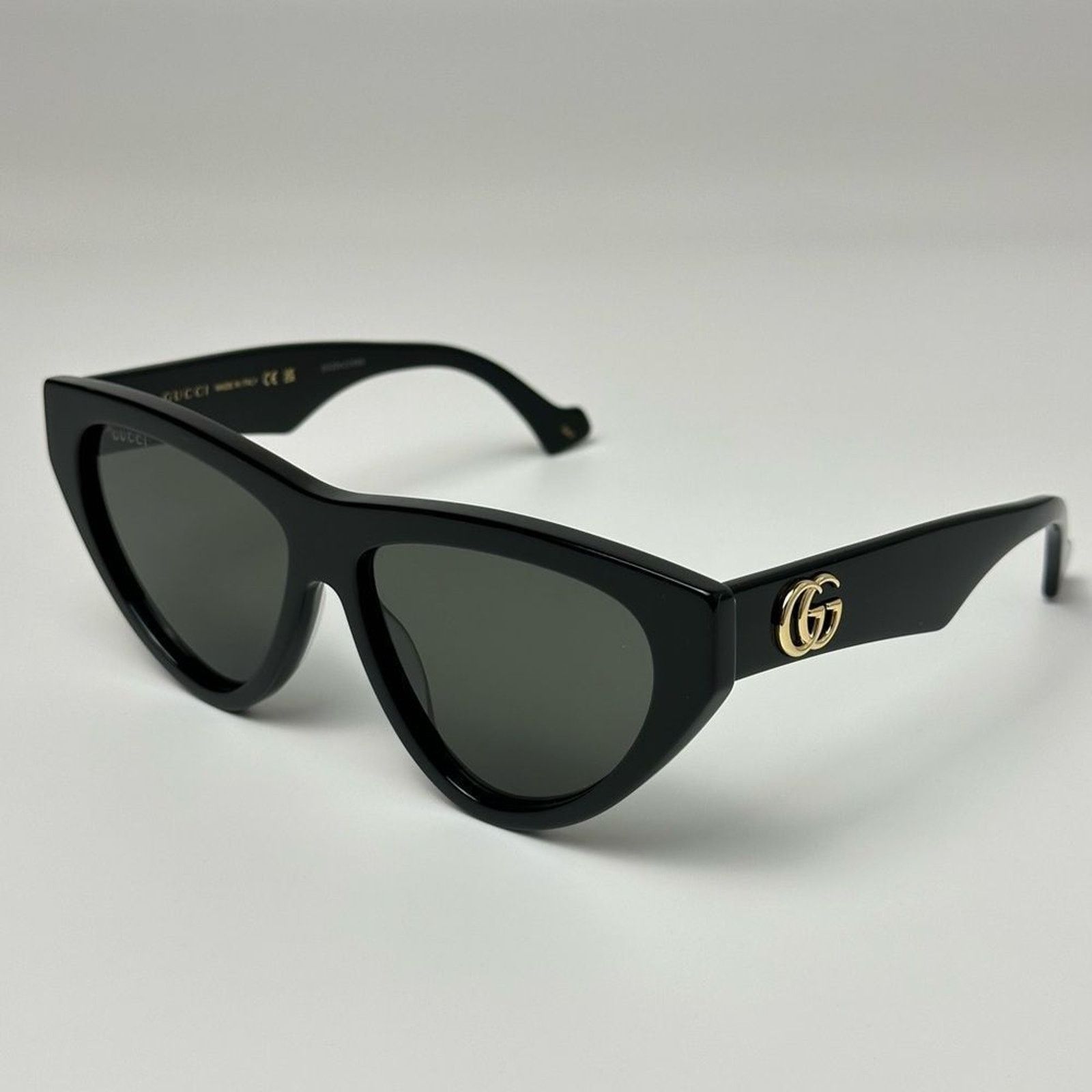 Gucci BRAND NEW GUCCI GG1333S 001 Black Grey Women Sunglasses Size ONE SIZE - 6 Thumbnail