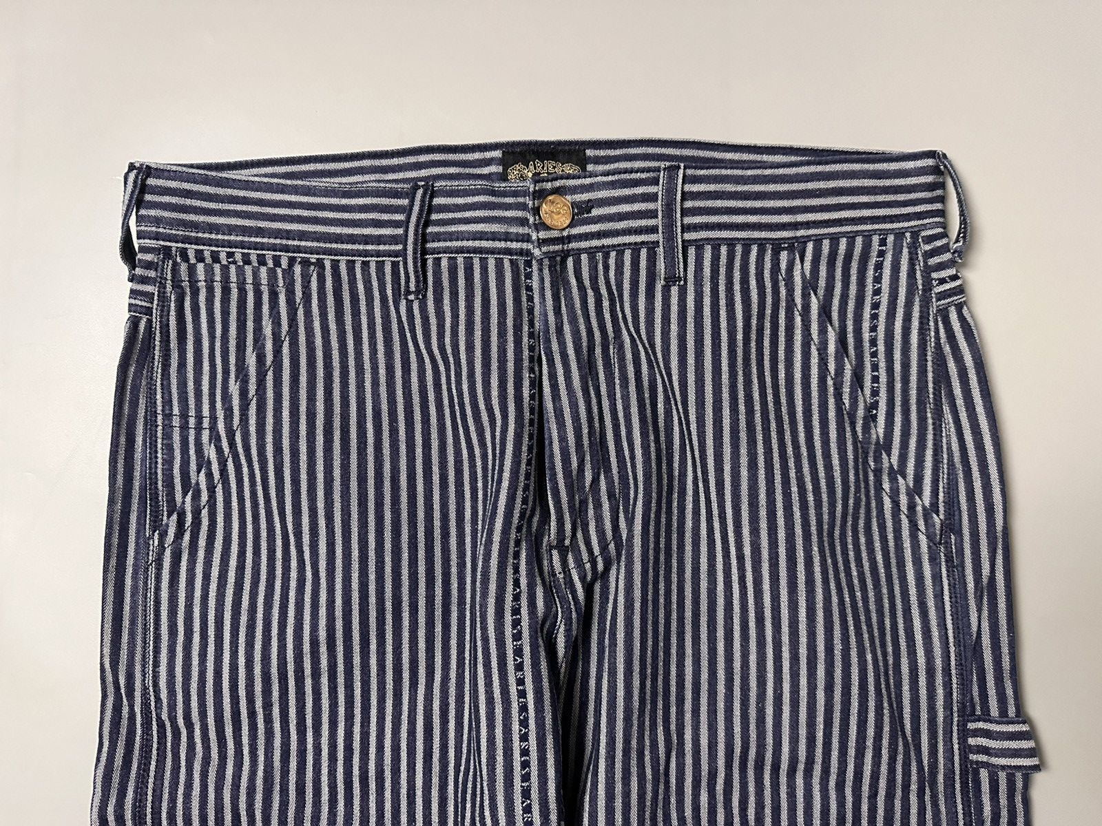 Aries × Lee Aries x Lee carpenter striped jeans Size US 32 / EU 48 - 2 Thumbnail