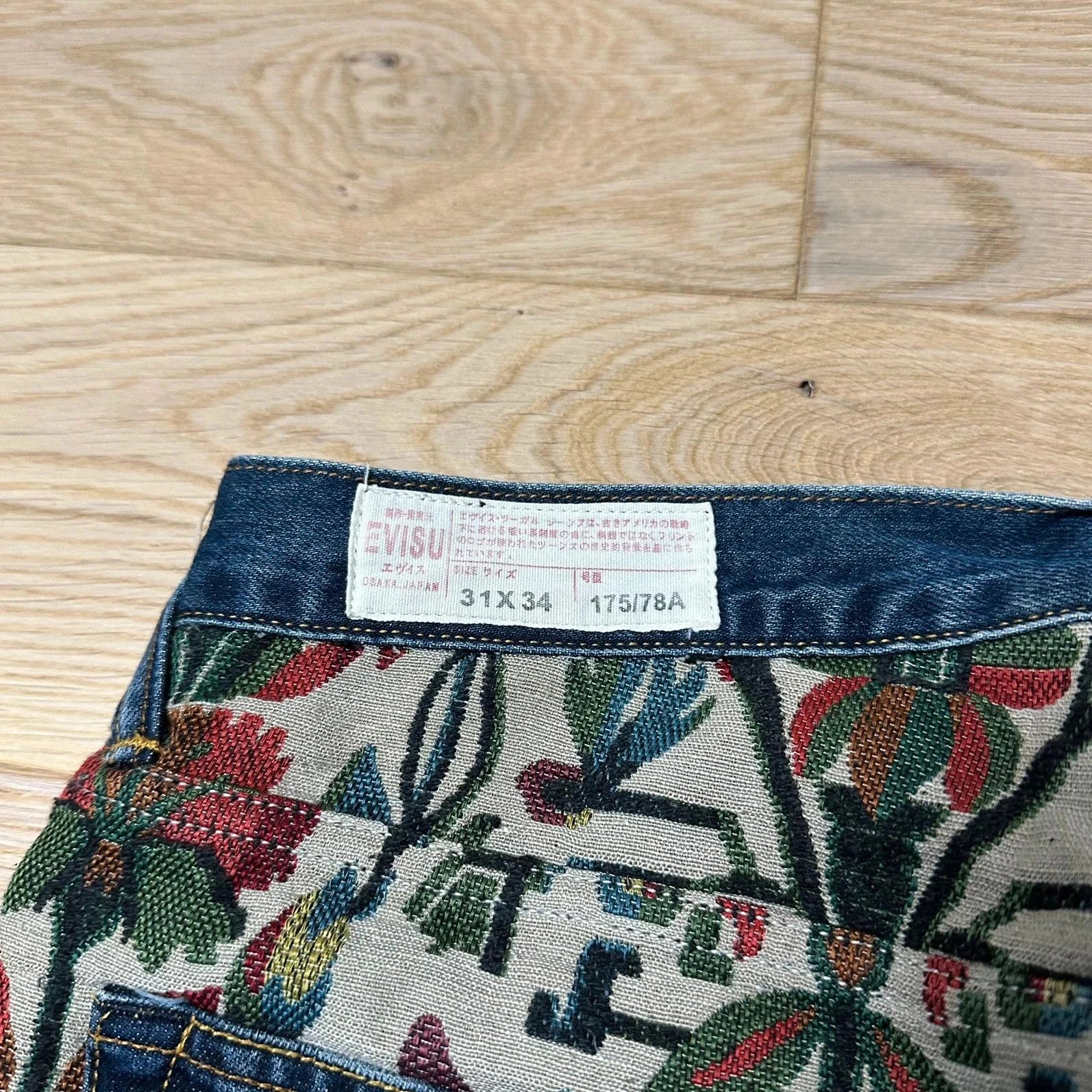 Evisu Jeans Evisu x Clot Seagull Embroidery vintage Size US 31 - 5 Thumbnail