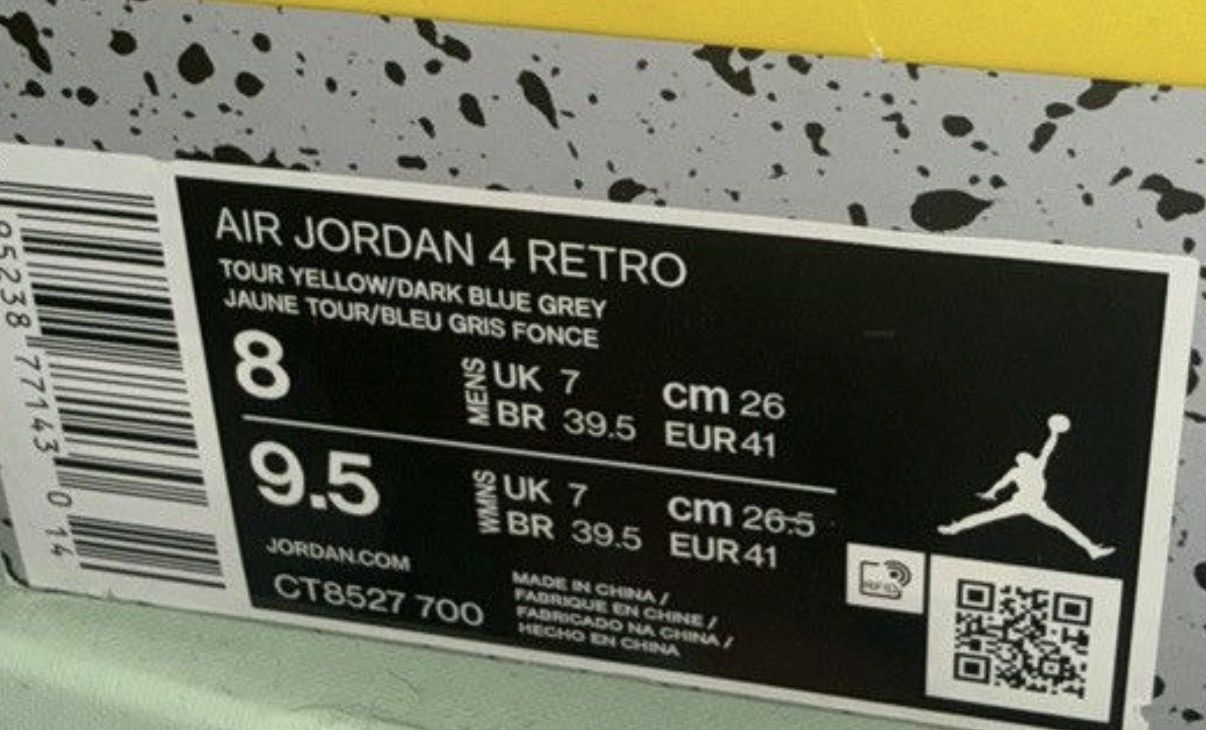 Jordan Brand Jordan 4 Lightning 2021 Size US 8 / EU 41 - 12 Thumbnail