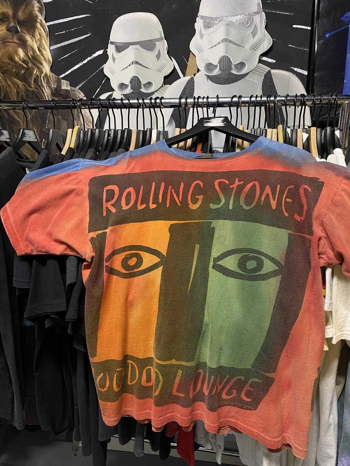 Band Tees × Vintage Vintage 1994 Rolling Stones Voodoo Lounge Band Shirt Medium Size US M / EU 48-50 / 2 - 1 Thumbnail