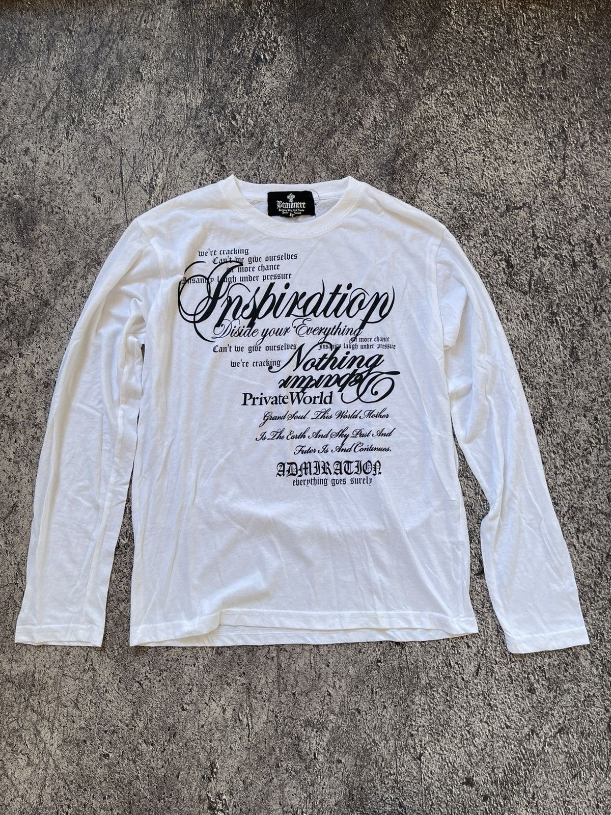 Japanese Brand Y2K Beaumere Ifsixwasnine longsleeve Size US M / EU 48-50 / 2 - 1 Thumbnail