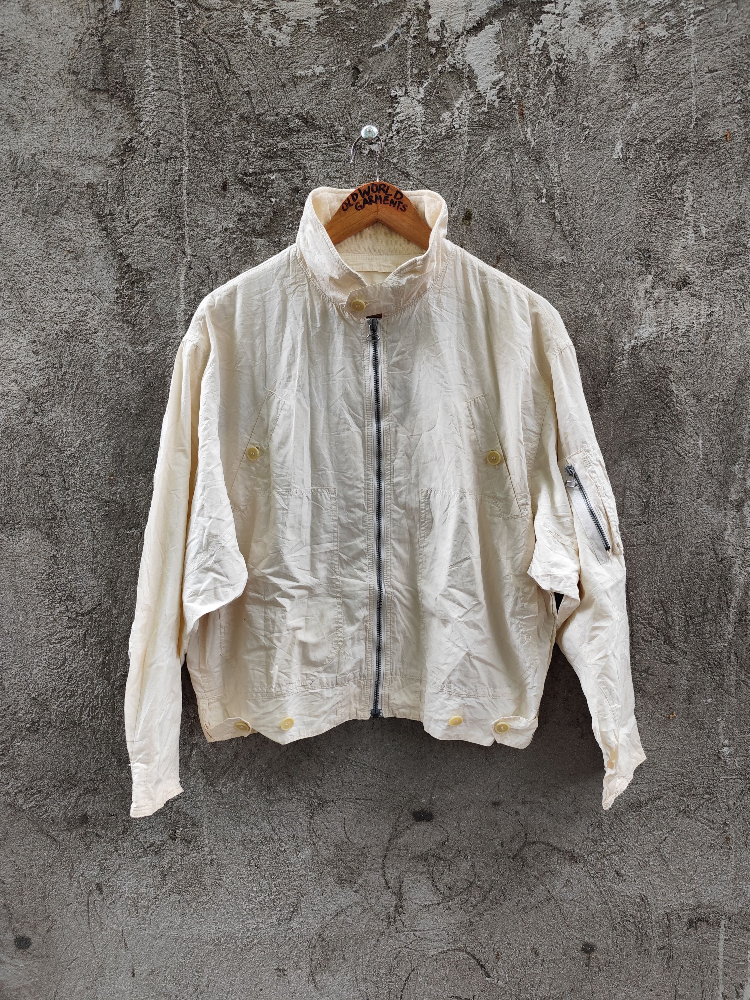 Rare 1980s Parachute Harry Parnass Nicola Pelly Wrap Jacket