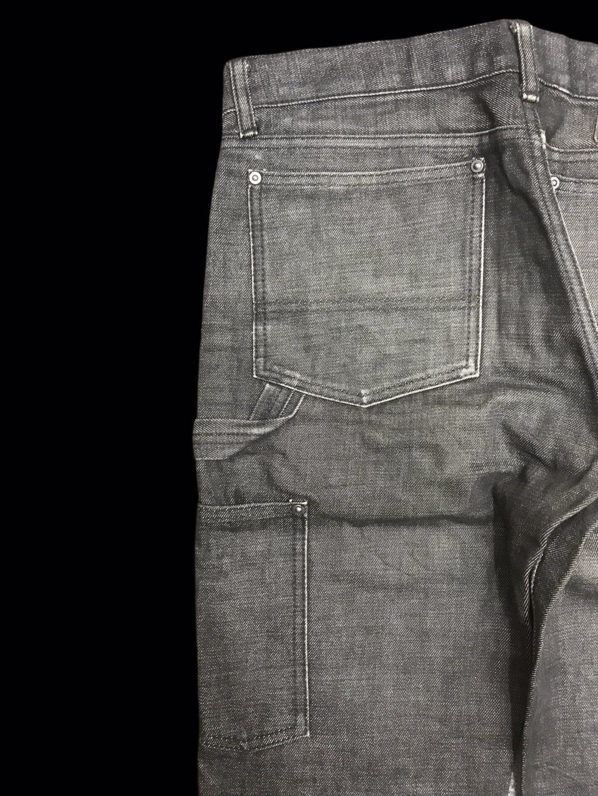 Japanese Brand Insane TOKYO JEANS 8Oz Double Knee Hybrid Biker Denim F333 Size US 32 / EU 48 - 9 Thumbnail