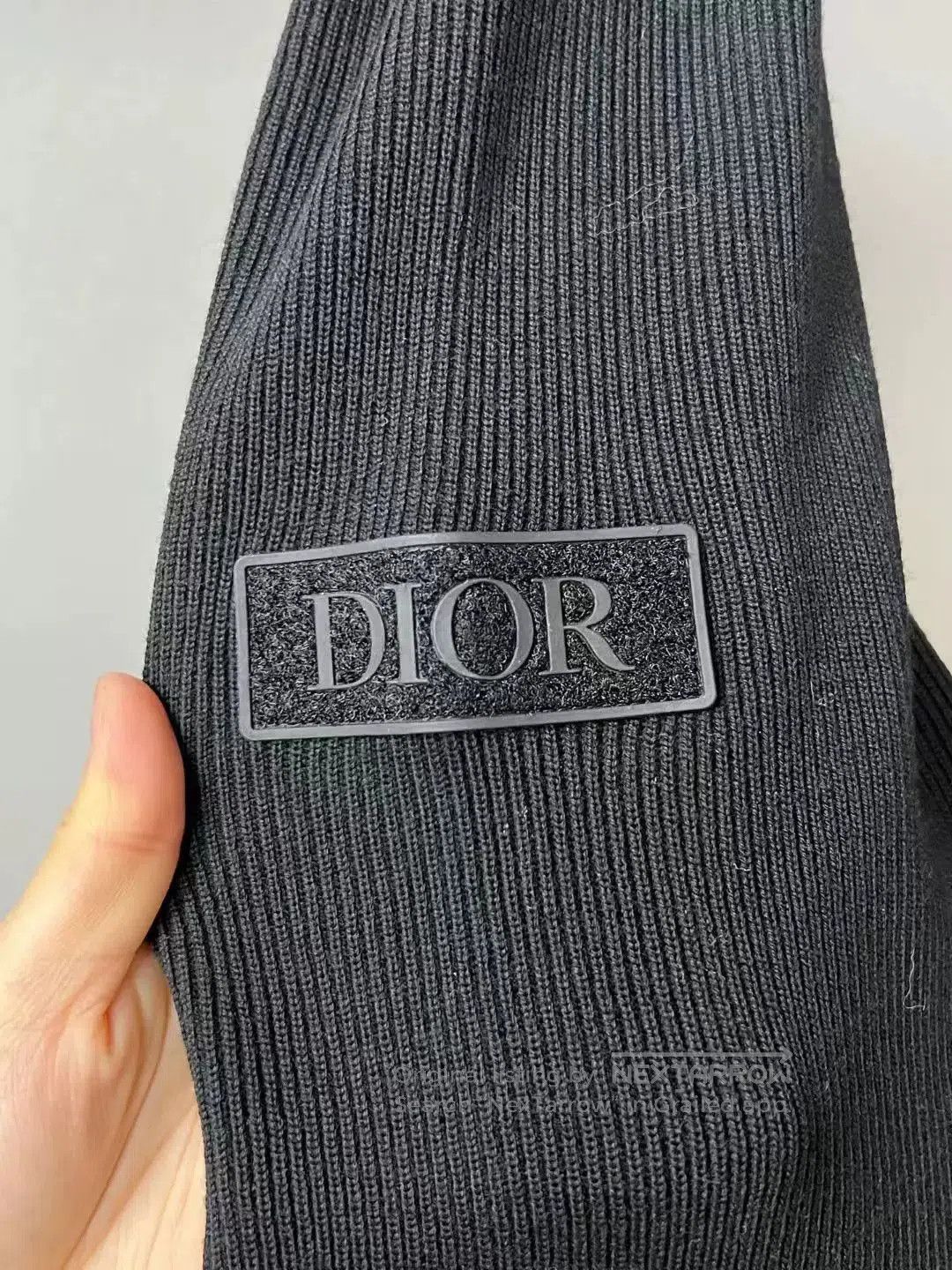 Dior dior knitted down jacket in black. Size US XXL / EU 58 / 5 - 4 Thumbnail