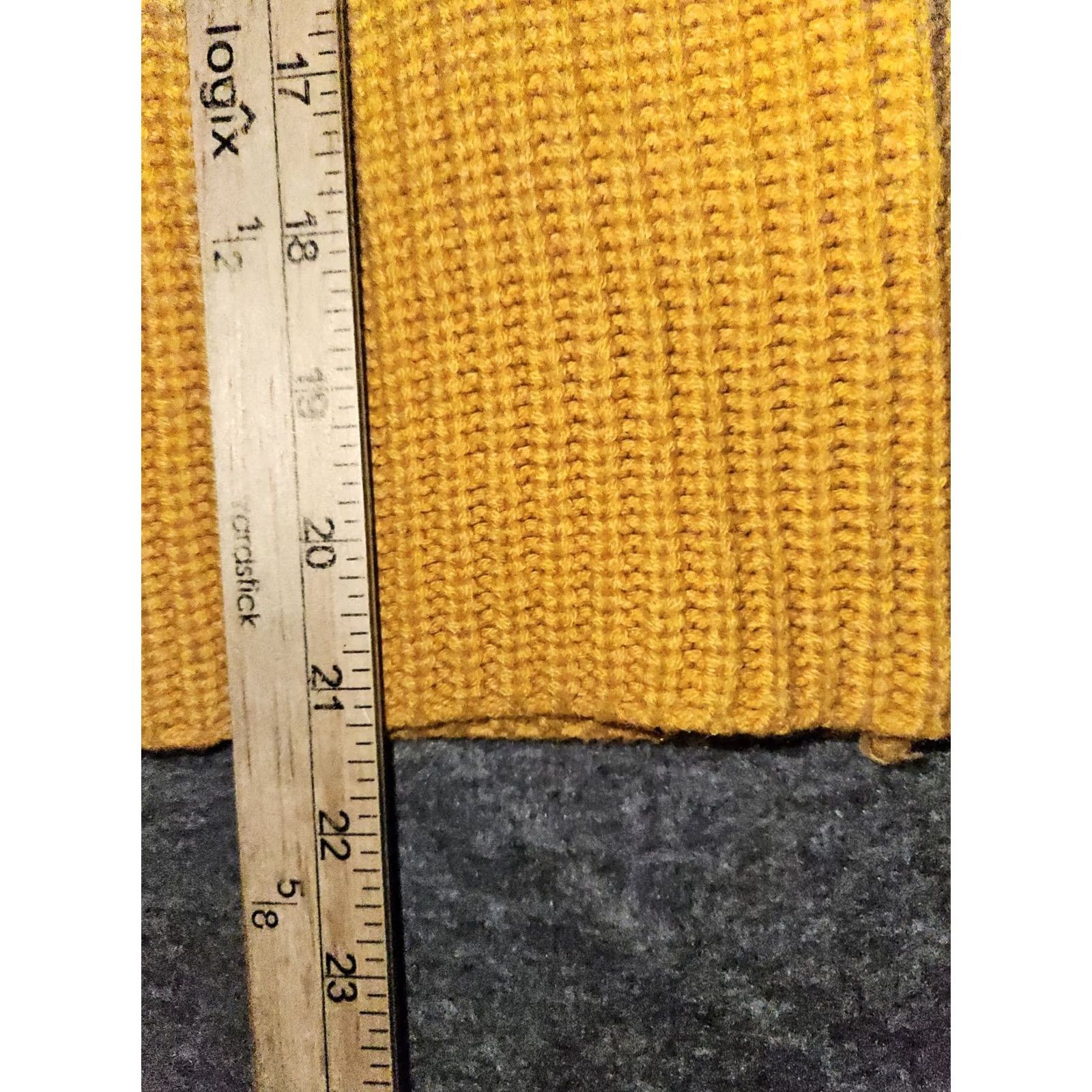 Vintage Philosophy Sweater Women's Small Gold Thick Knit Ribbed Should Button Pullover Knit Acrylic Hand Wash Only Womens Sportswear? Size S / US 4 / IT 40 - 4 Thumbnail