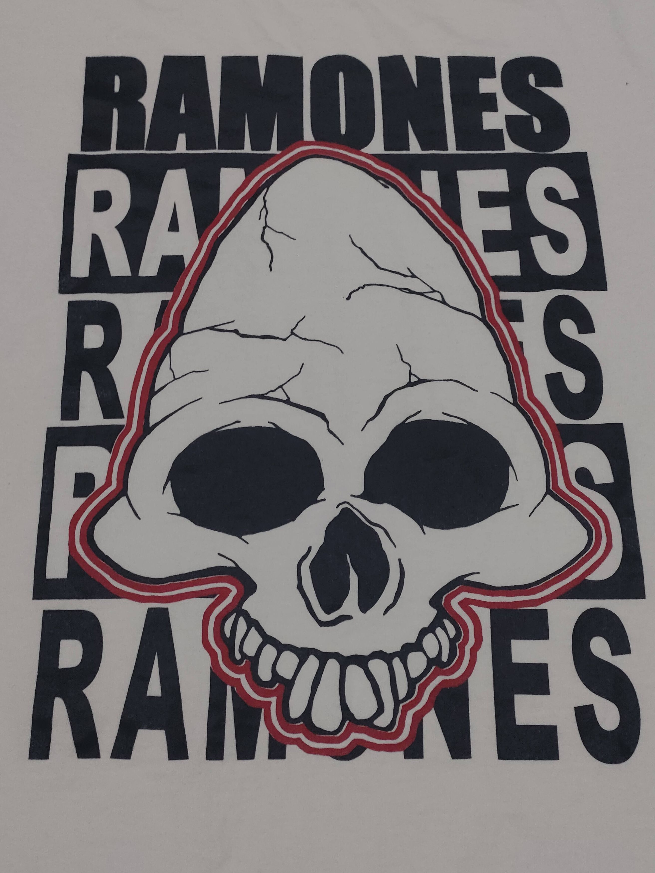 Band Tees × Vintage Vintage Ramones Band Rock Punk T Shirt Size US M / EU 48-50 / 2 - 7 Thumbnail