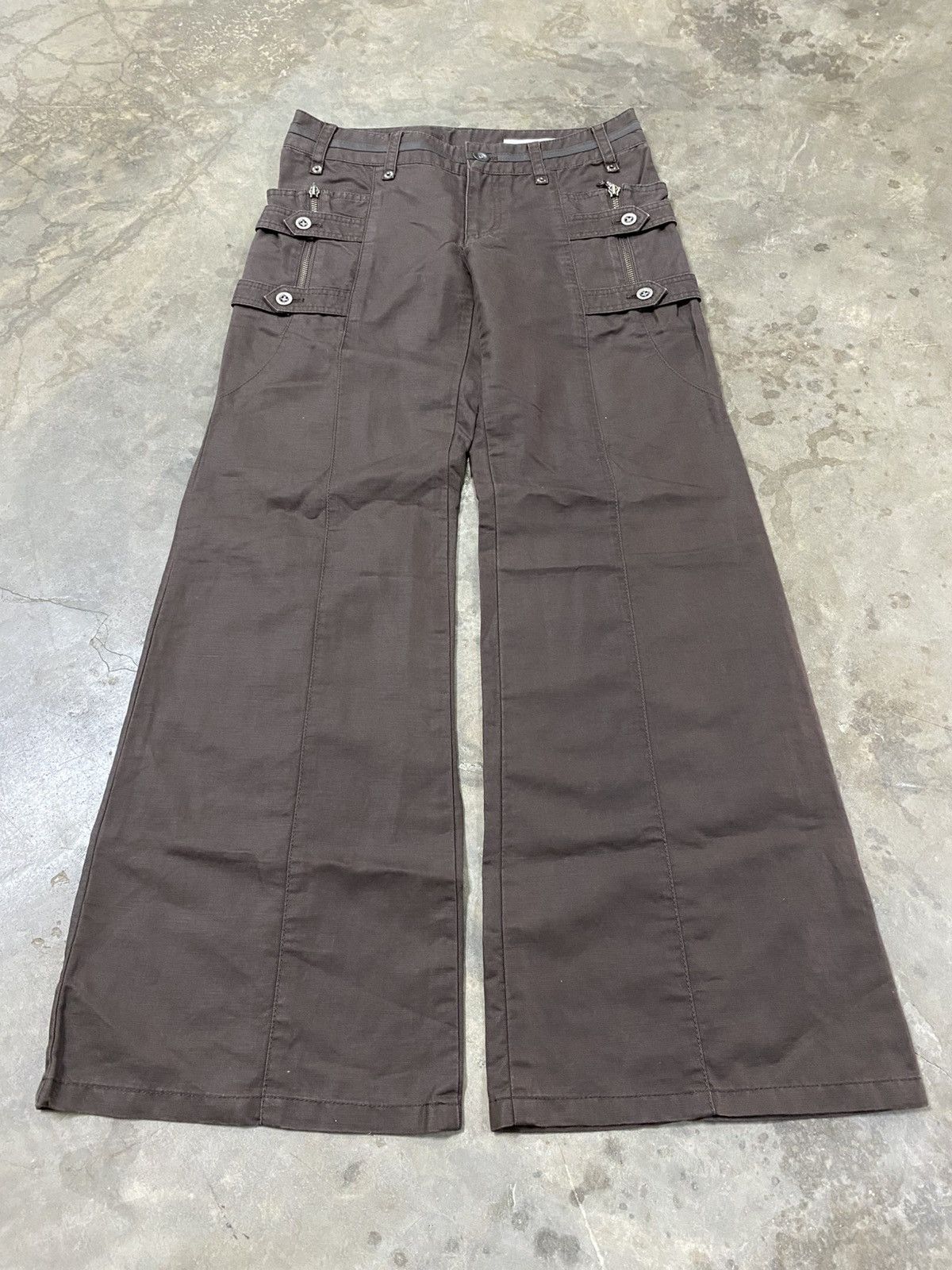 JNCO × Japanese Brand × Jean Flare Absolut Japan Wide Leg Baggy @217 Size US 28 / EU 44 - 1 Thumbnail