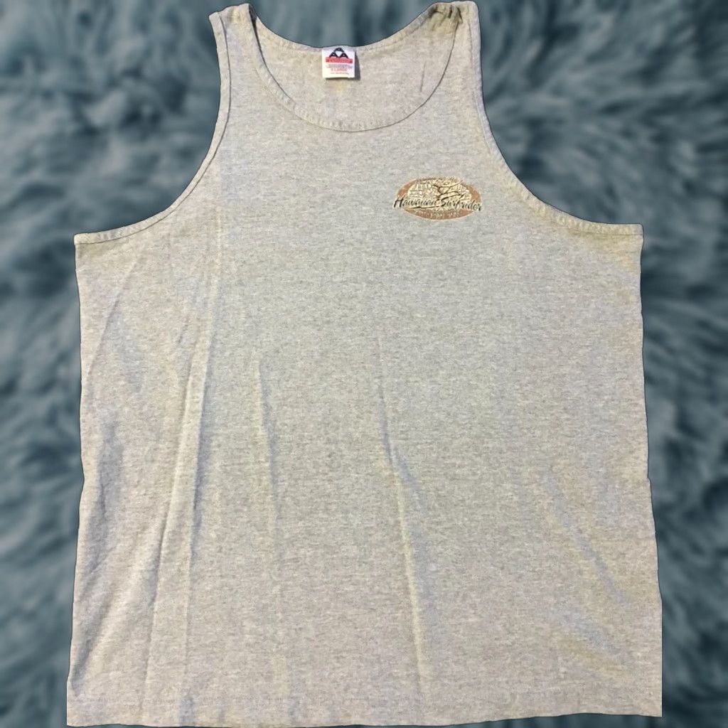 Quiksilver VINTAGE 90s North Shore Hawaii Faded Tank Top XL Beach Surf Skate Maui OP TC Grunge Shirt Mens XL Gray Size US XL / EU 56 / 4 - 1 Thumbnail